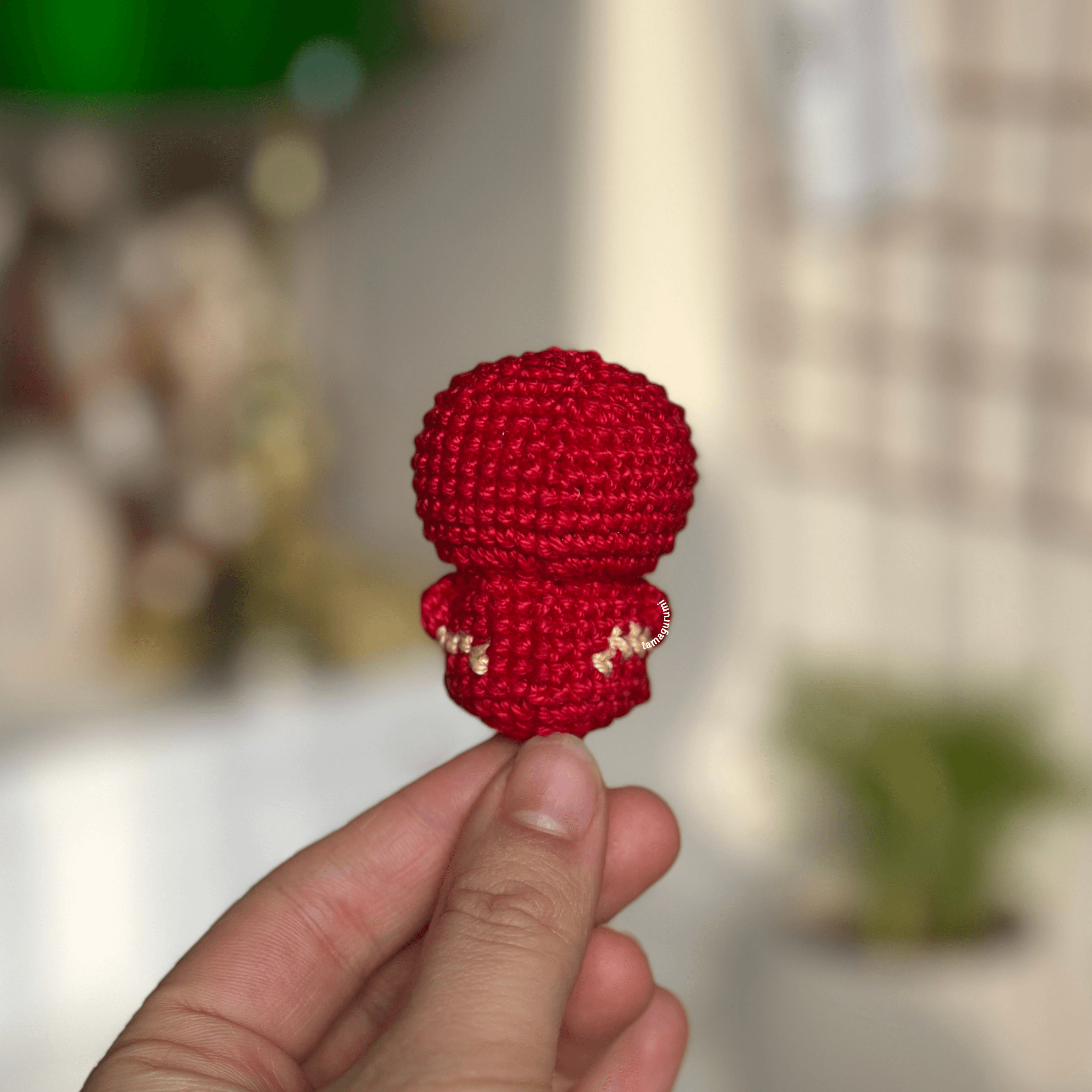 Crochet Pattern for Superhero Iron Amigurumi (English) (PDF)