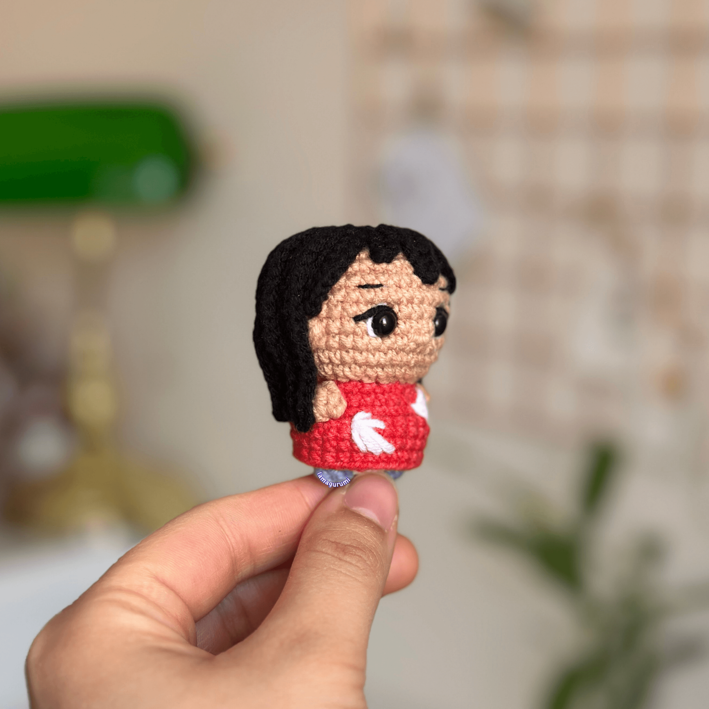 Crochet Pattern for Island Girl & Patchwork Buddy Amigurumi (PDF) (English)
