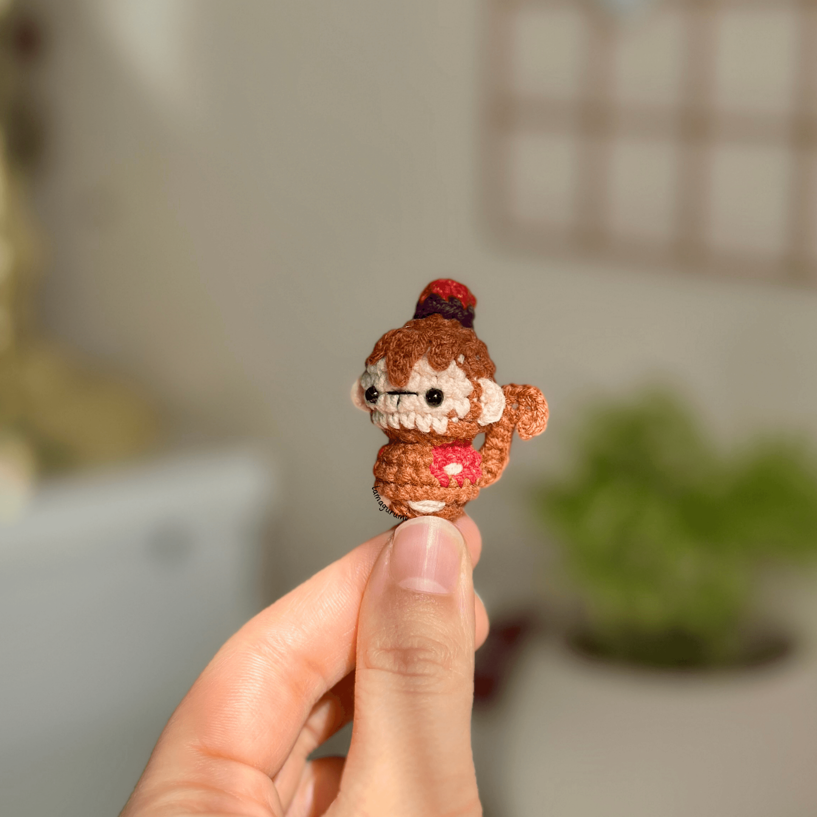 Crochet Pattern for magic Lamp boy, Cheeky monkey and Lamp spirit Amigurumi (PDF) (English)
