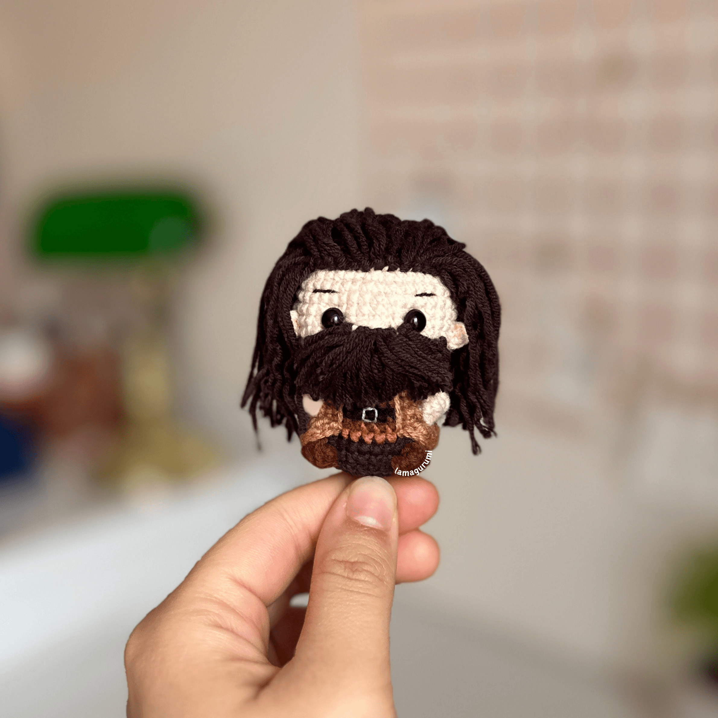 Crochet Pattern for Giant Wizard & Dog Amigurumi (PDF) (English)