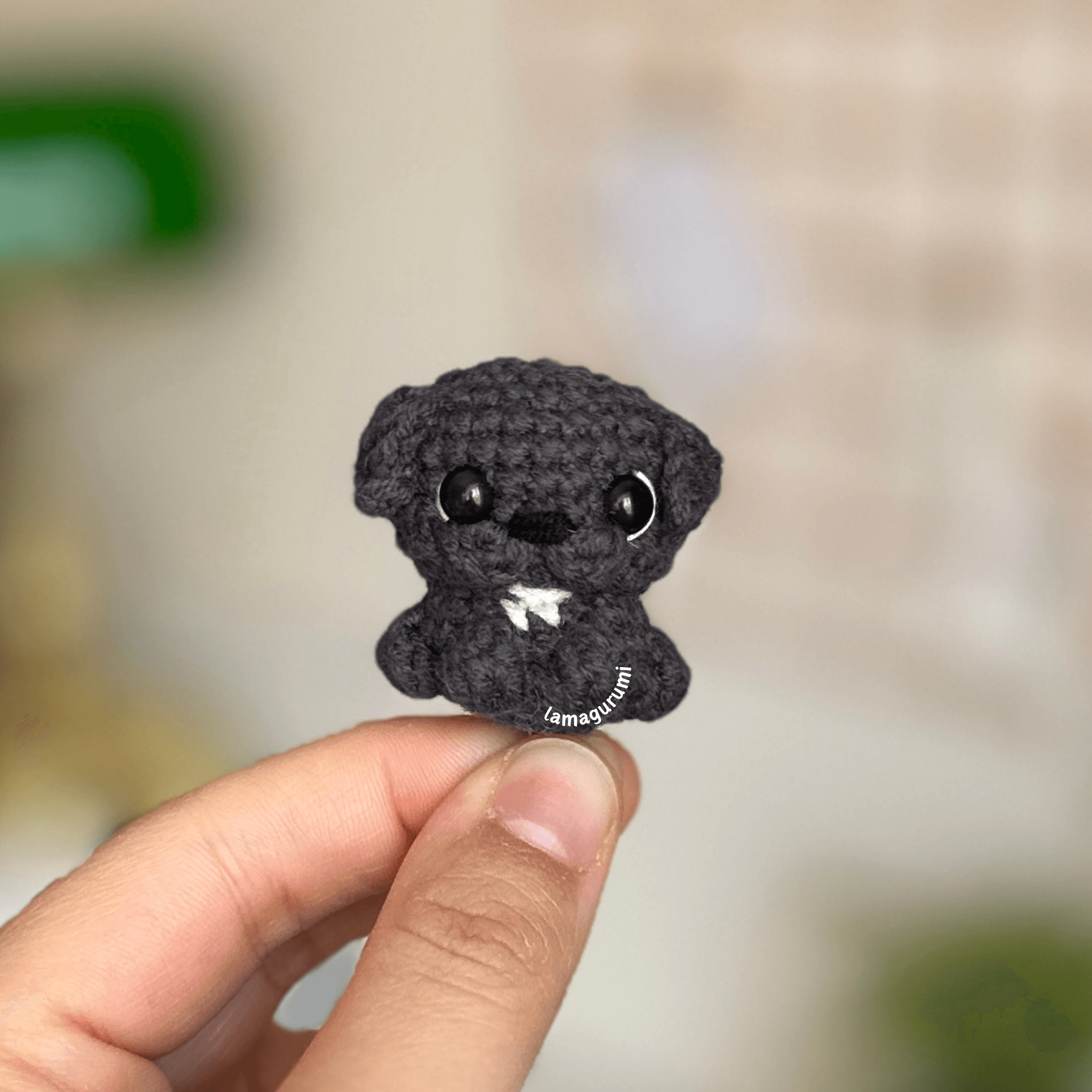 Crochet Pattern for Giant Wizard & Dog Amigurumi (PDF) (English)