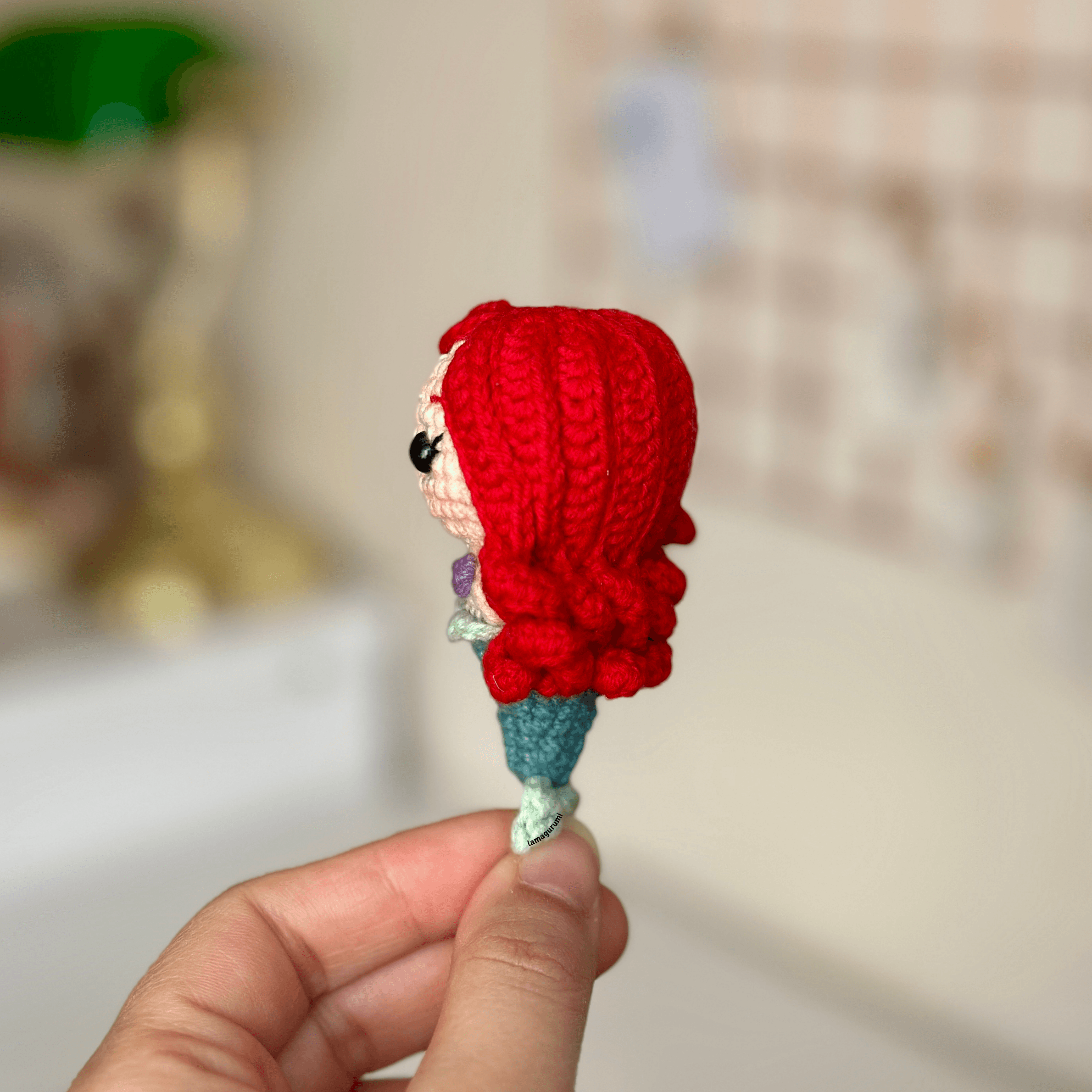 Crochet Pattern for Mermaid Amigurumi (PDF) (English)