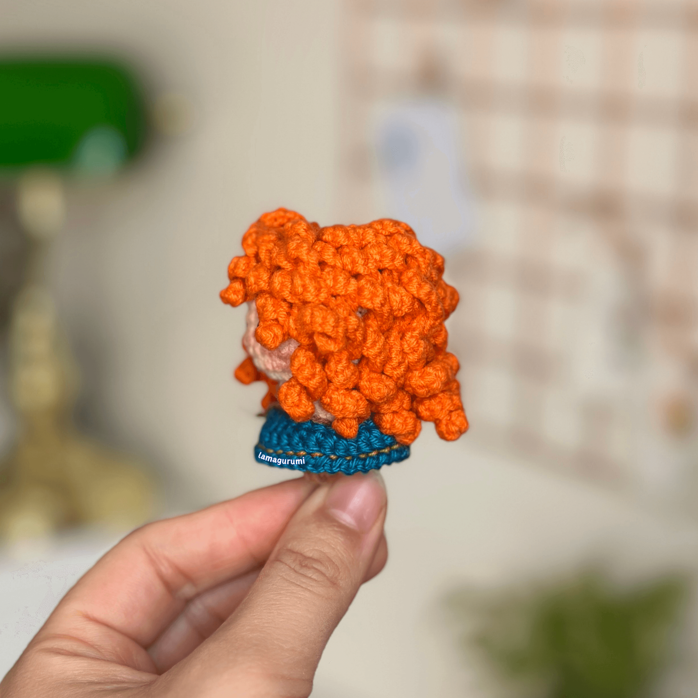 Crochet Pattern for Redbraid Spirit Princess Amigurumi (PDF) (English)