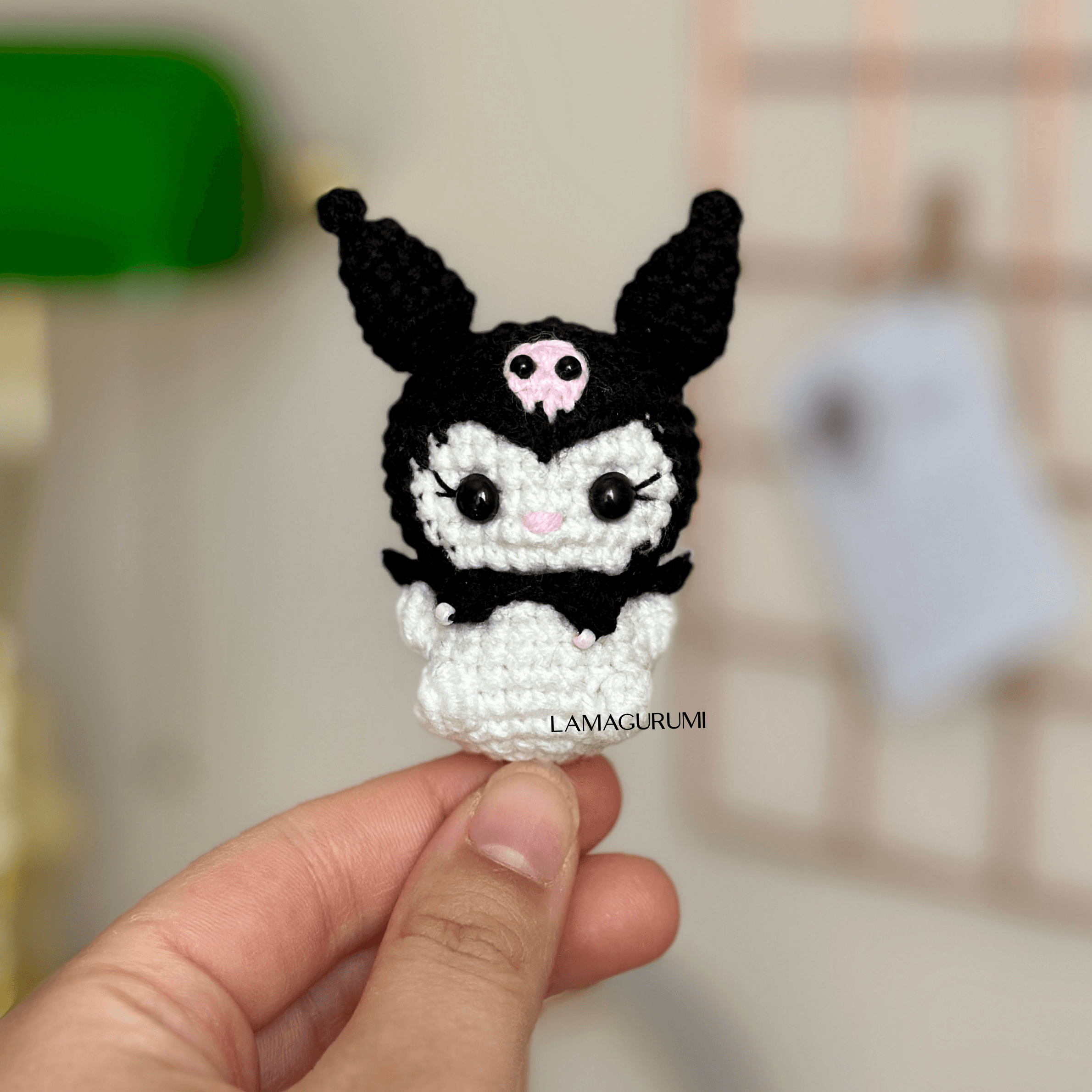 Crochet Pattern for Shadow Bunny Amigurumi (English) (PDF)