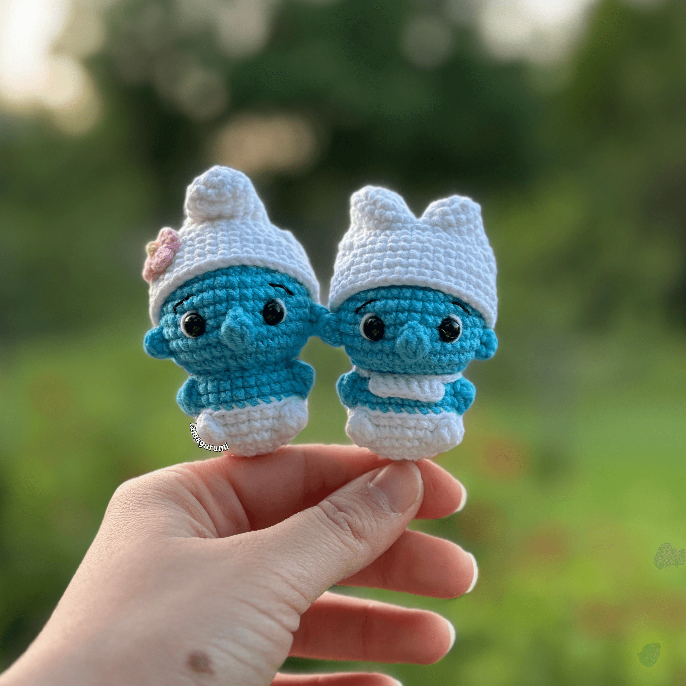 9in1 Crochet Pattern for Tiny Blues Amigurumi (PDF) (English)