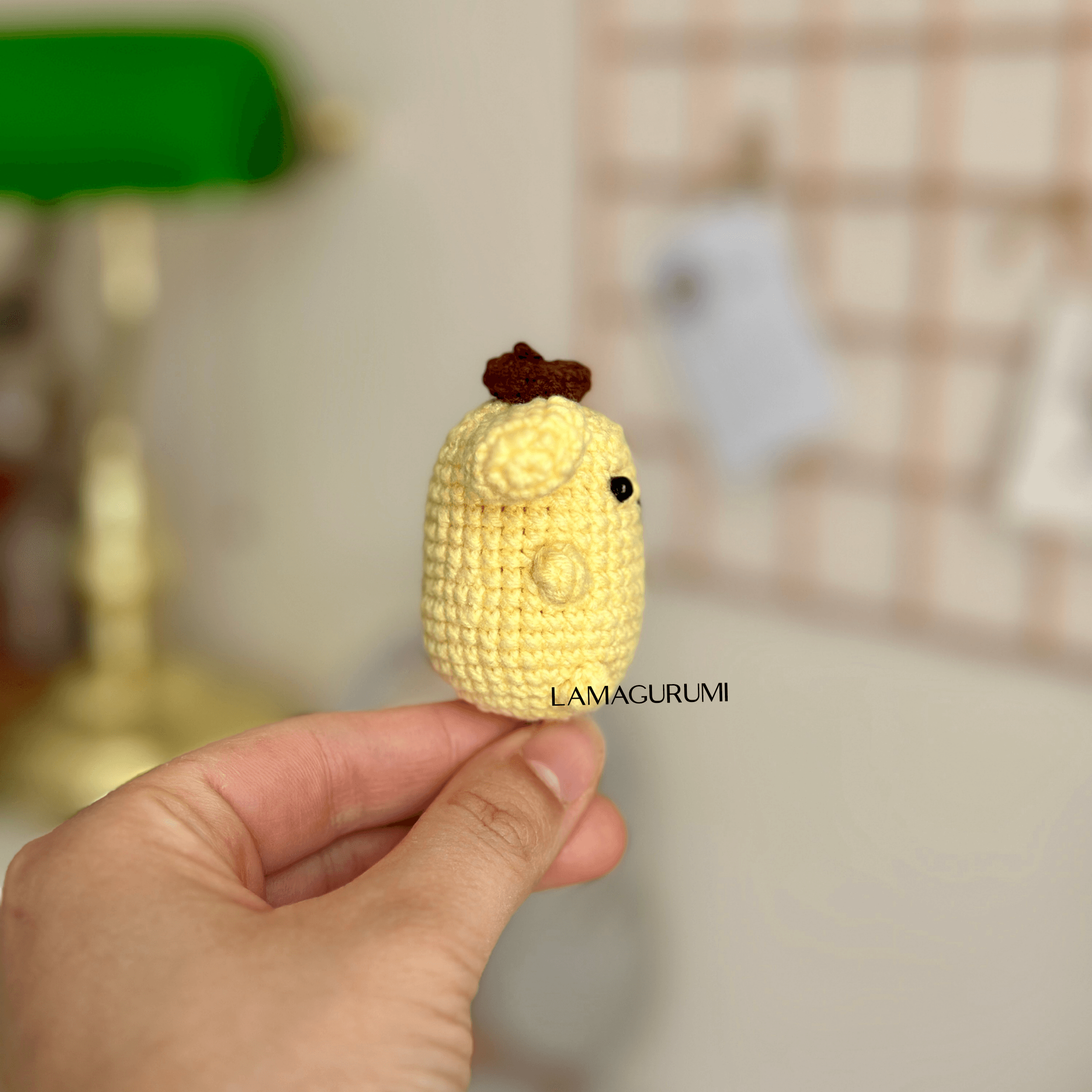 Crochet Pattern for Pudding Dog Amigurumi (English) (PDF)