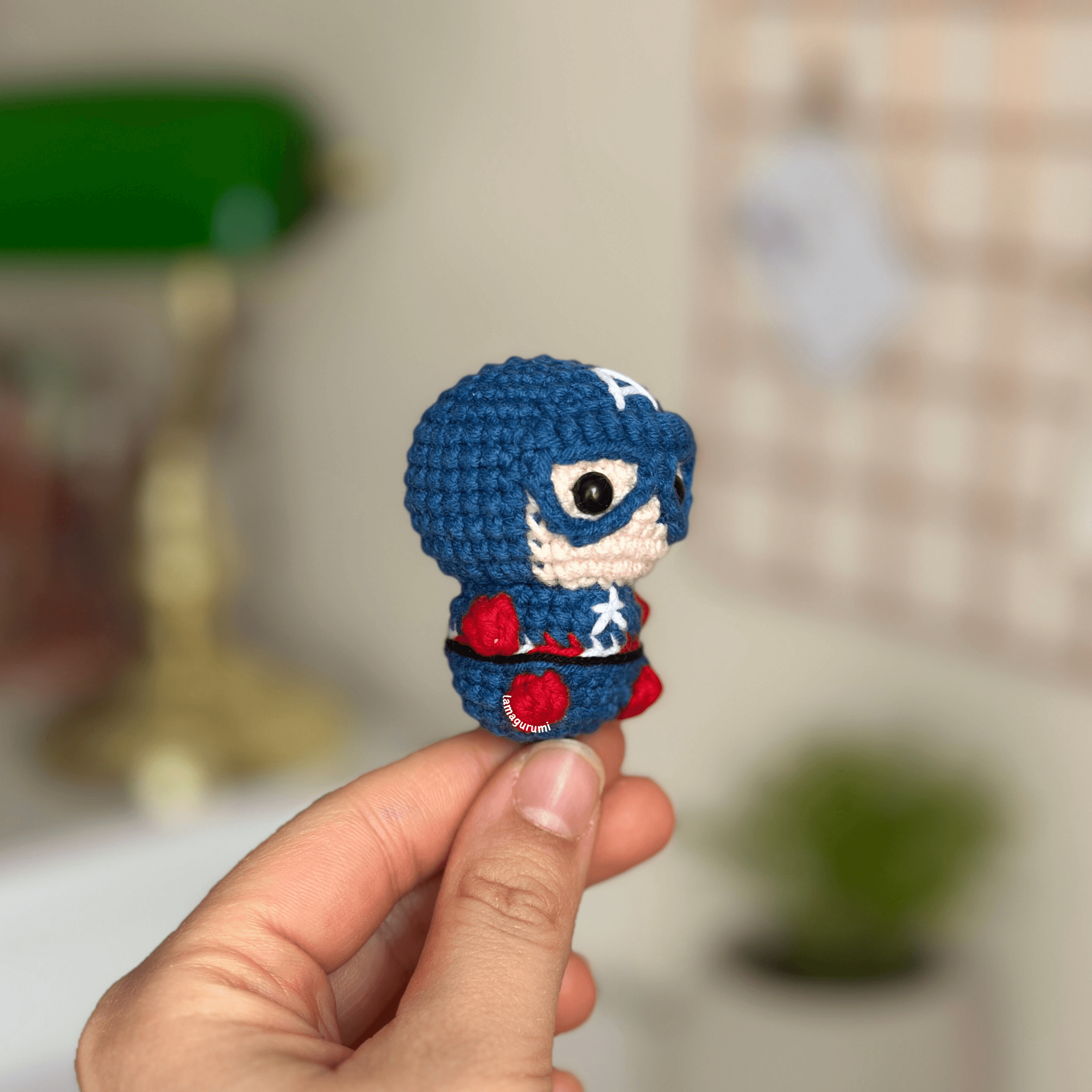 Crochet Pattern for The Shielded Hero Amigurumi (English) (PDF)