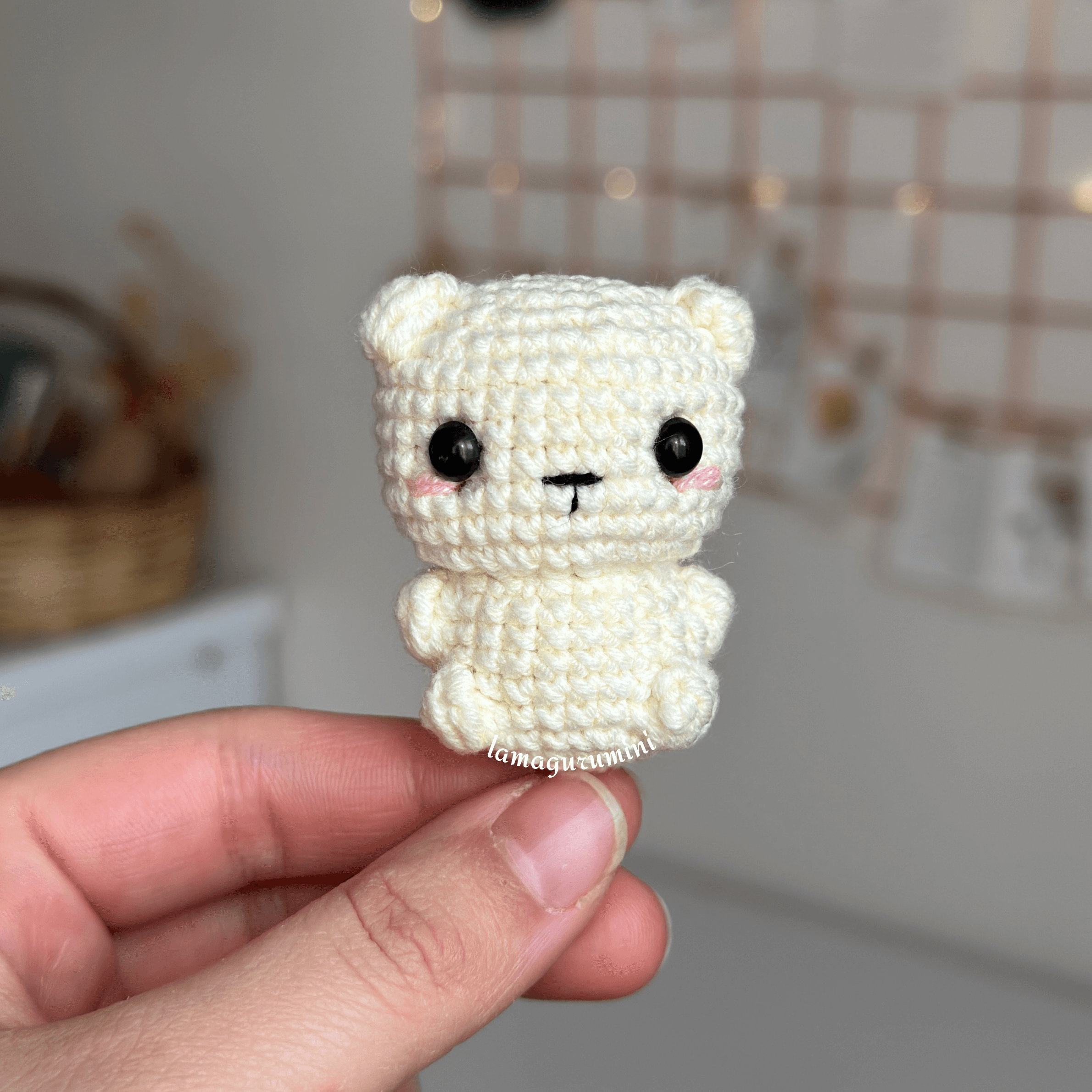 Baby Panda & Bear No-sew Amigurumi Crochet Pattern (PDF) (English)