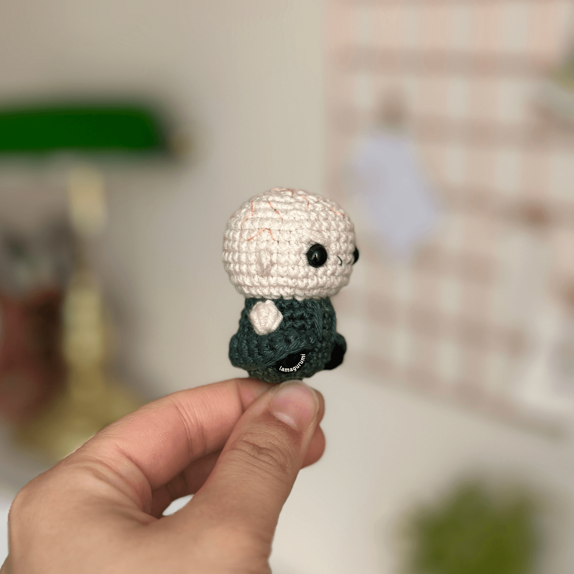 Crochet Pattern for Dark Wizard & Snake Amigurumi (PDF) (English)