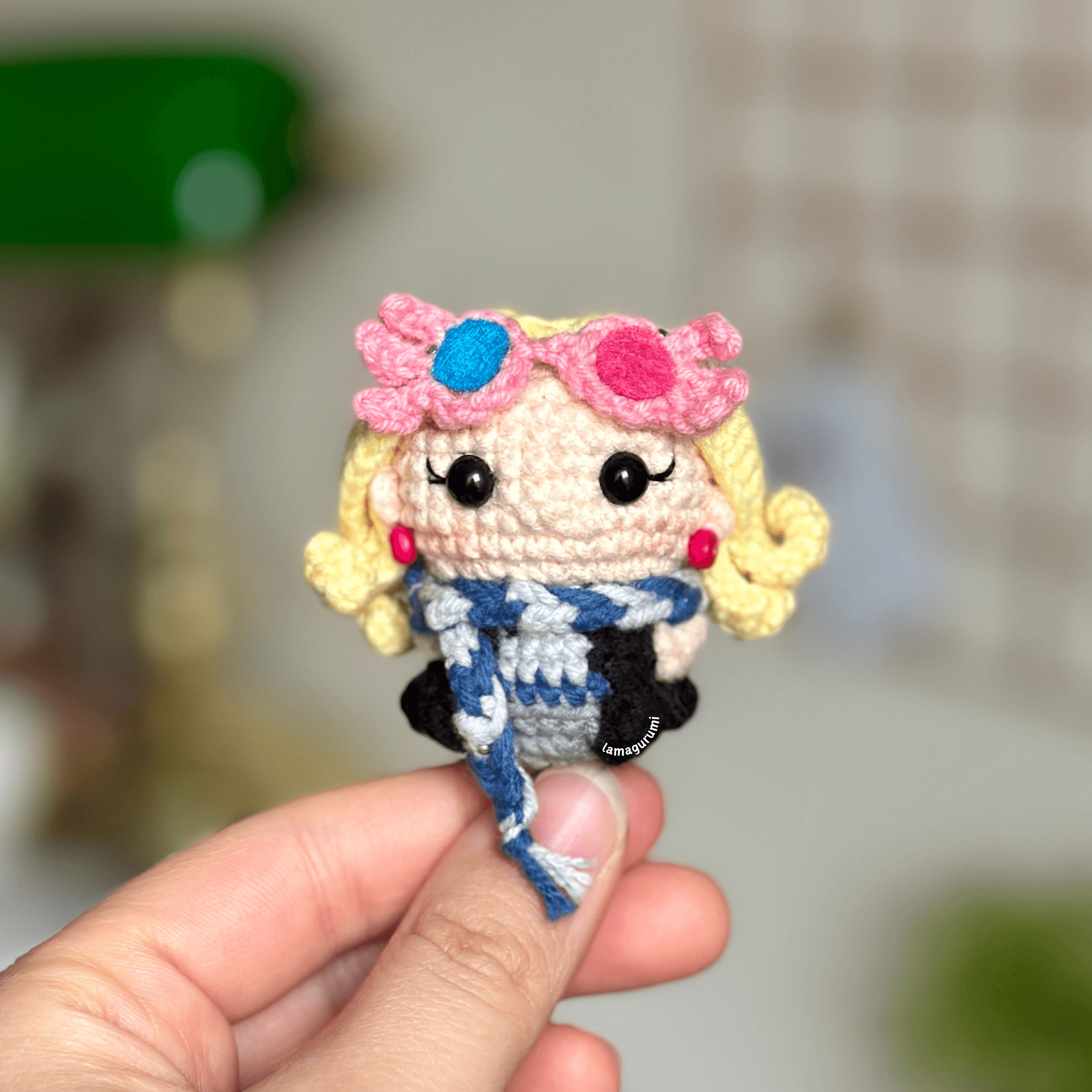 Crochet Pattern for Weird Witch Amigurumi (PDF) (English)