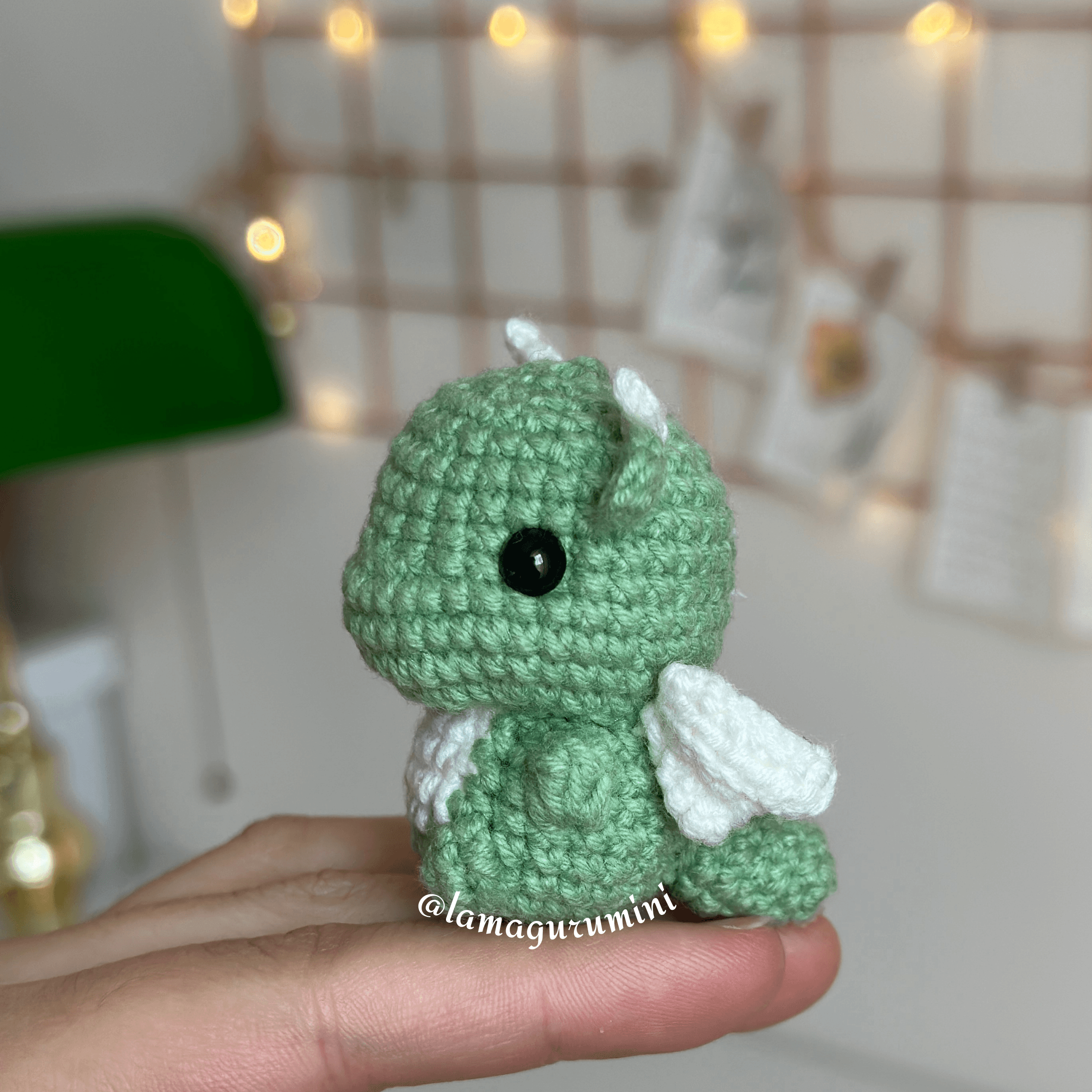 Baby Dragon Amigurumi Crochet Pattern (PDF) (English)