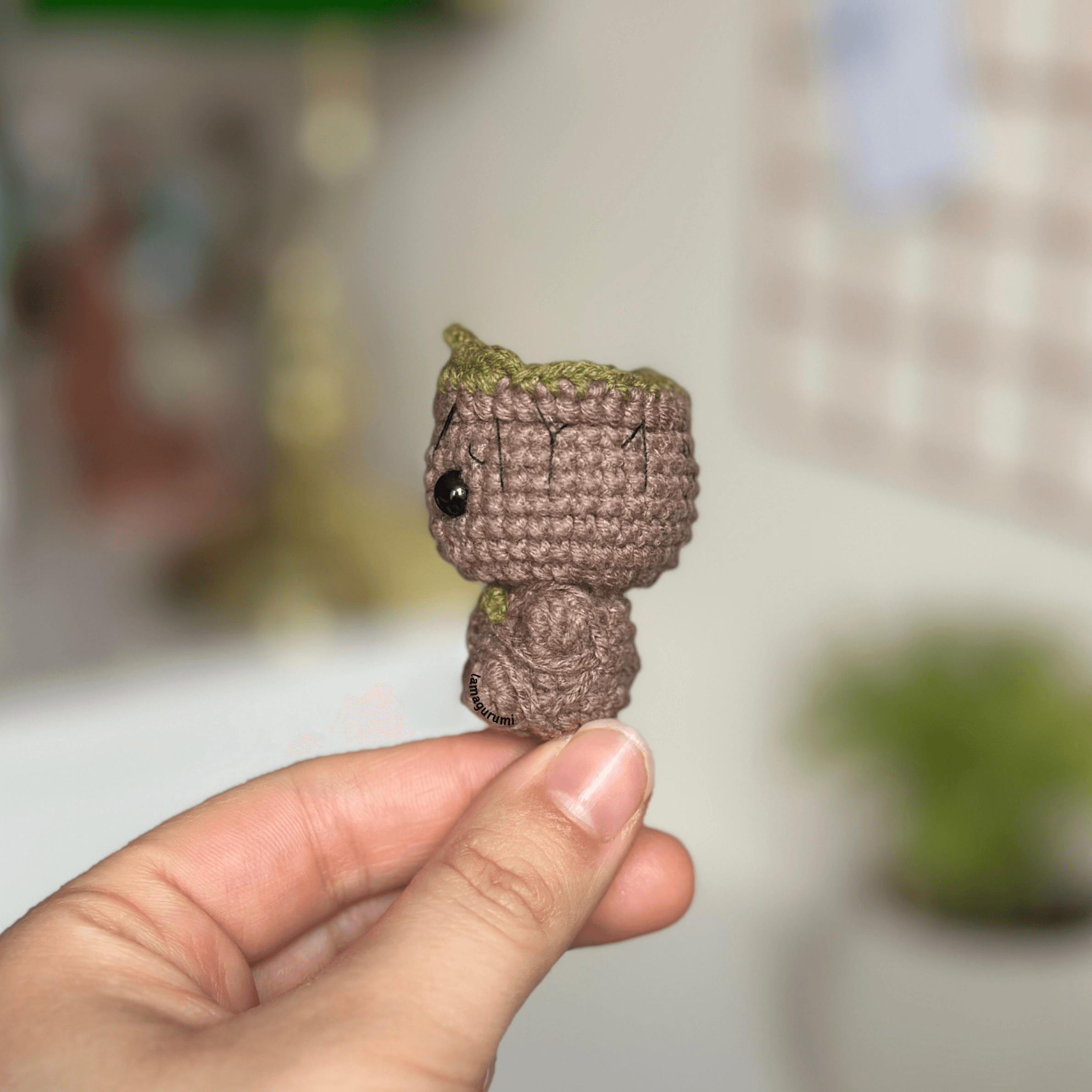 Crochet Pattern for Little Tree Amigurumi (English) (PDF)