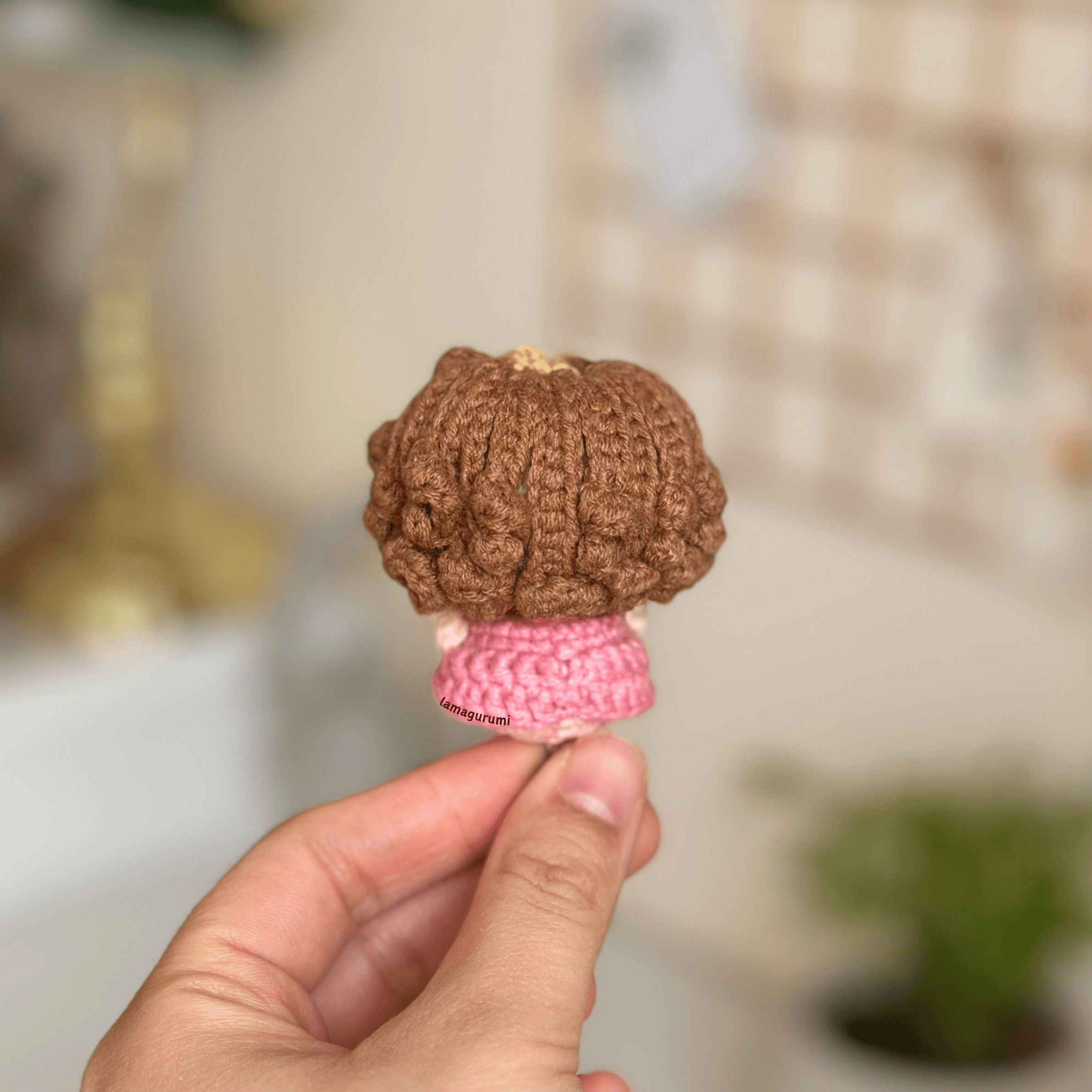 Crochet Pattern for Witch in Pink Clothes Amigurumi (PDF) (English)