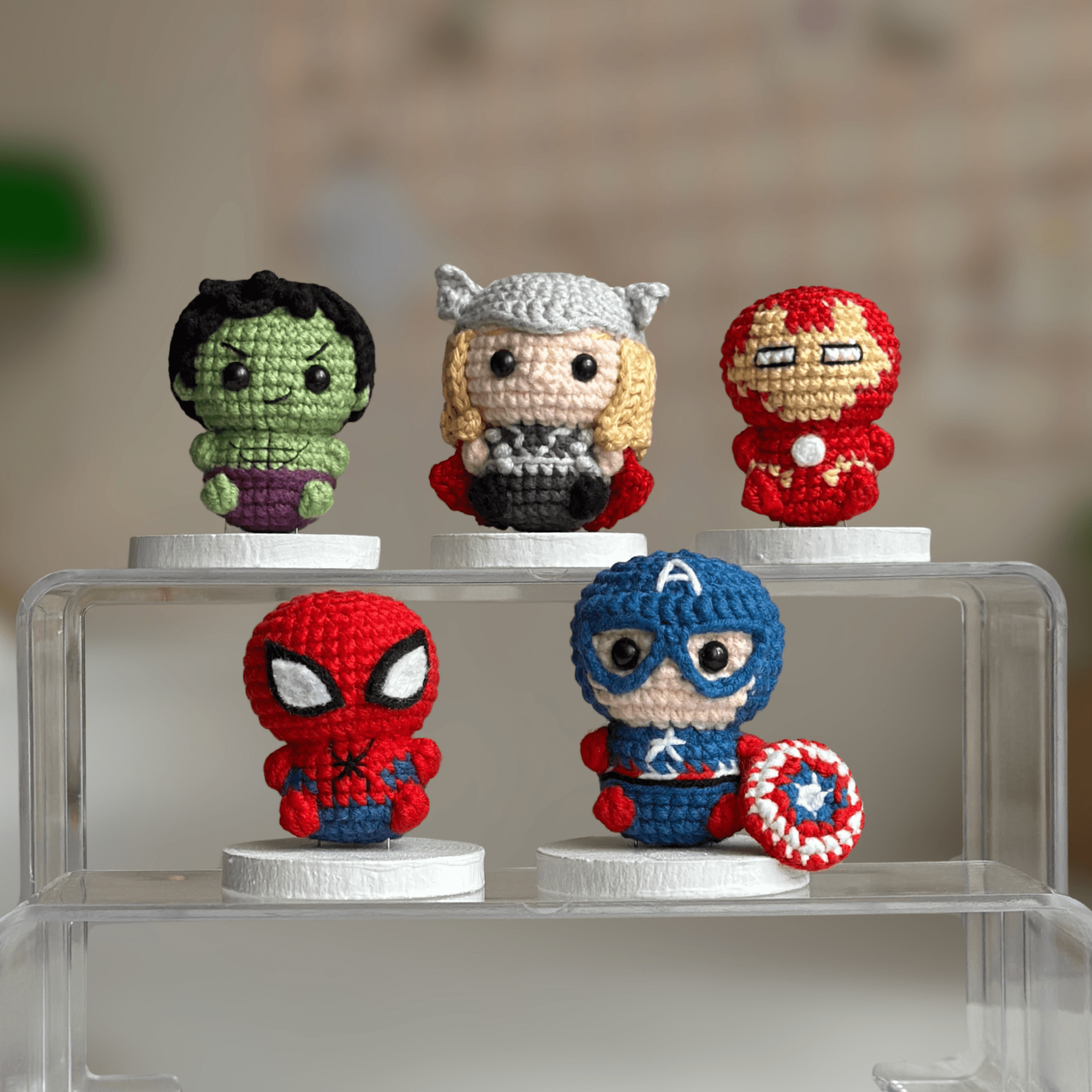 5in1 Superheroes - Amigurumi Crochet Pattern Bundle (PDF)