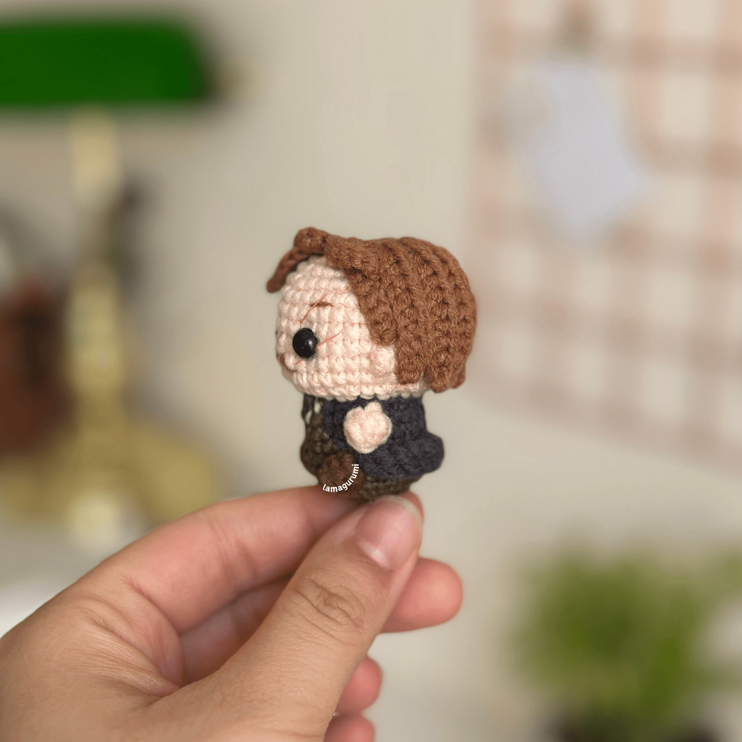 Crochet Pattern for Werewolf Wizard Amigurumi (PDF) (English)