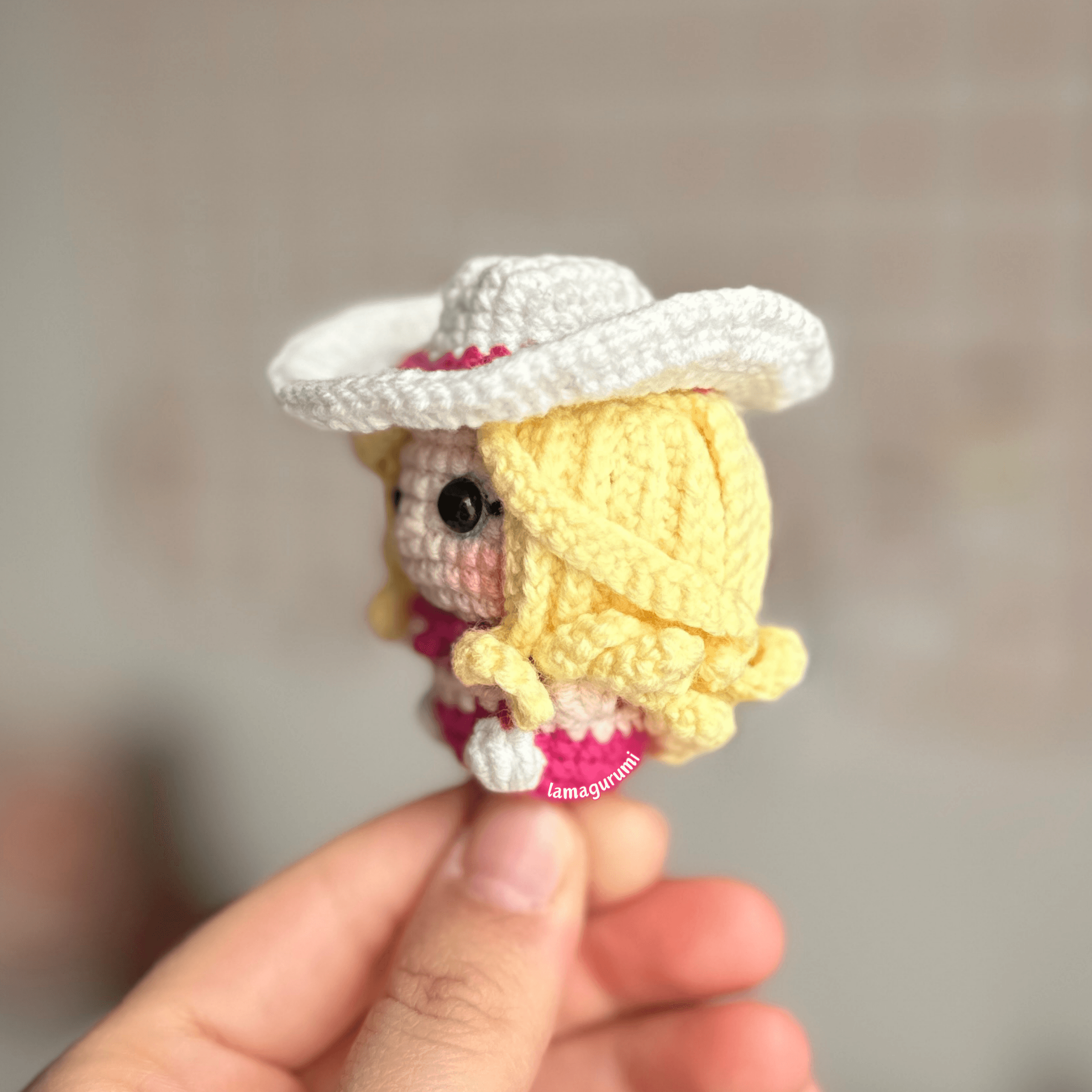 Crochet Pattern for Baby Cowgirl Fashion Doll Amigurumi (PDF) (English)
