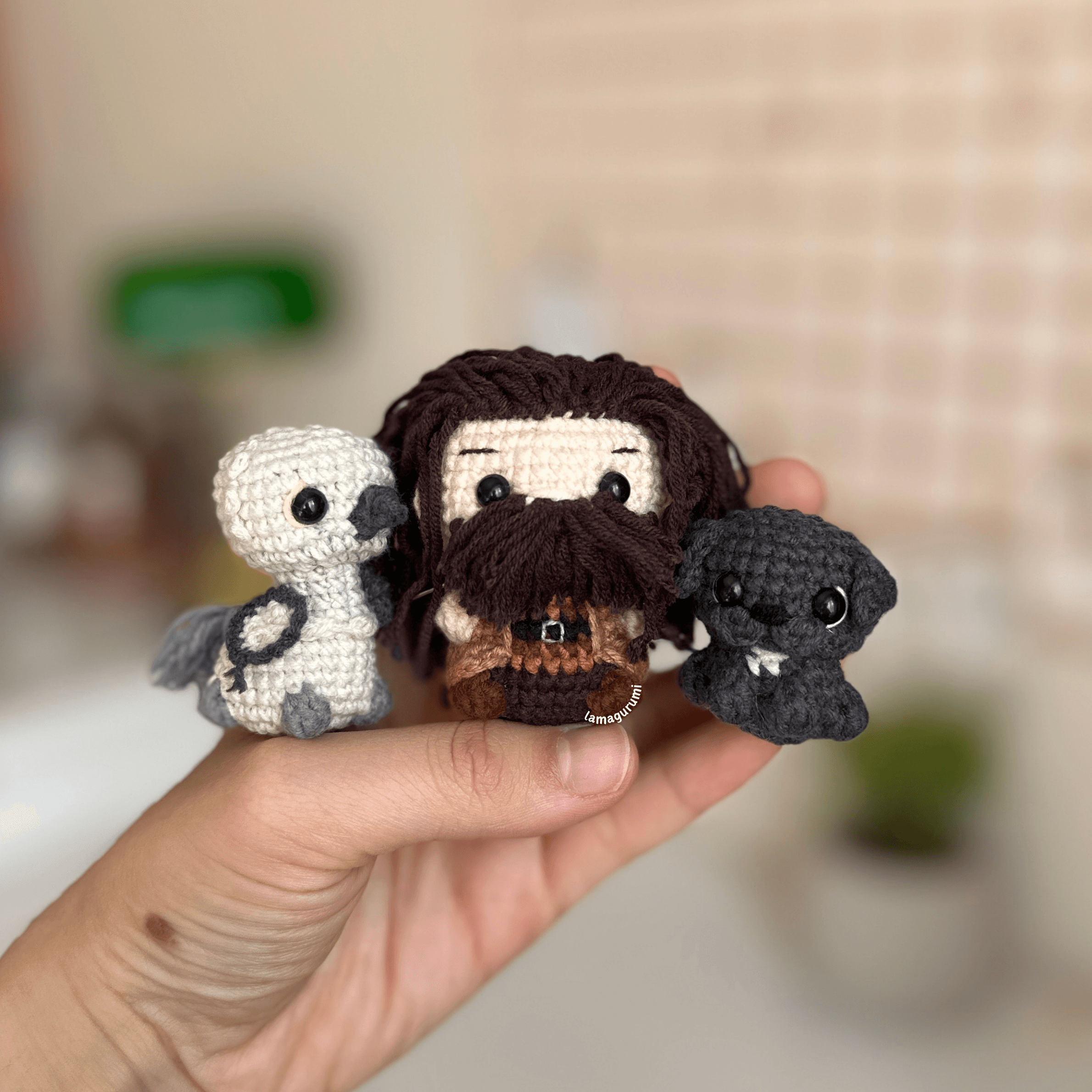 Crochet Pattern for Majestic Hippogriff Amigurumi (PDF) (English)