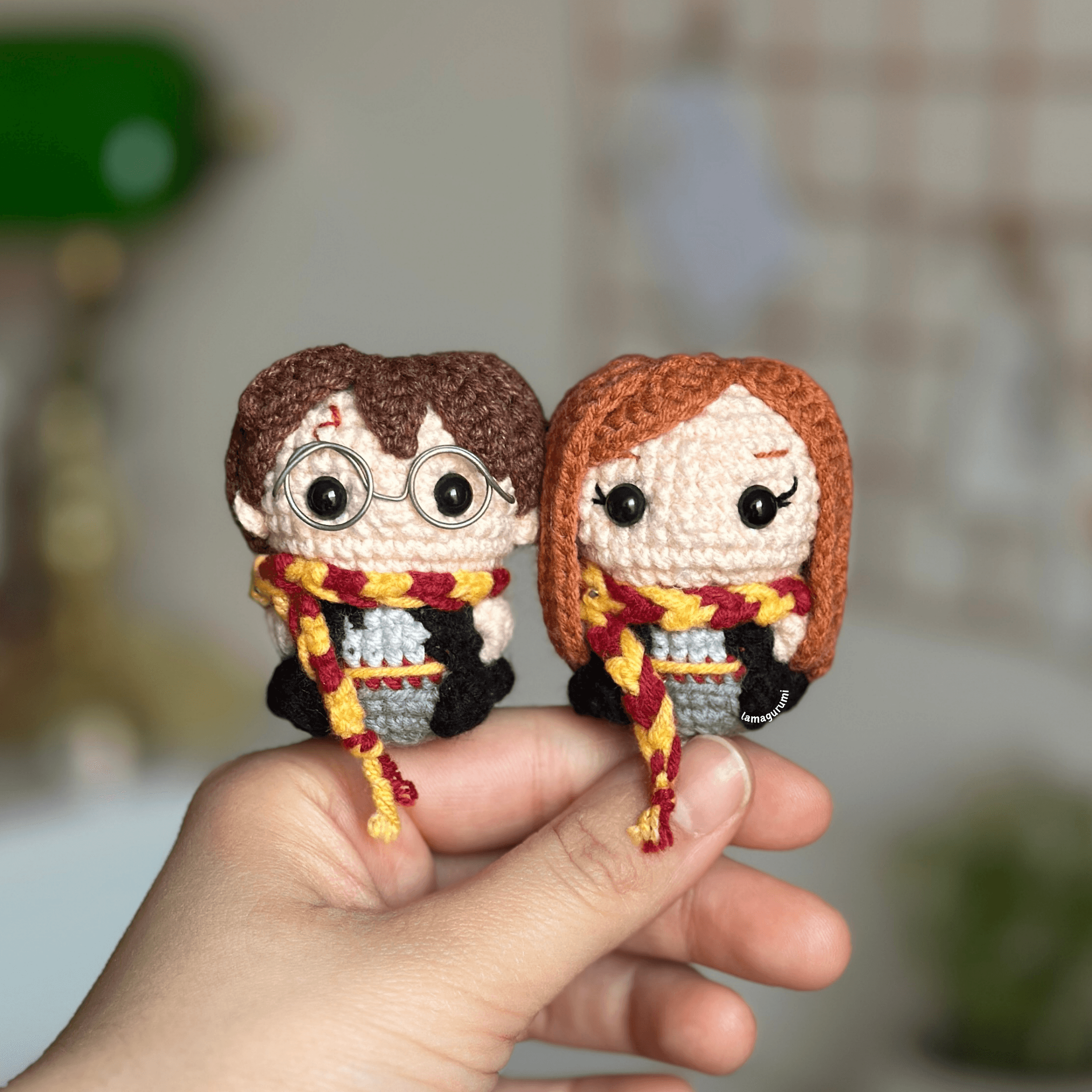 Crochet Pattern for Red Witch Amigurumi (PDF) (English)