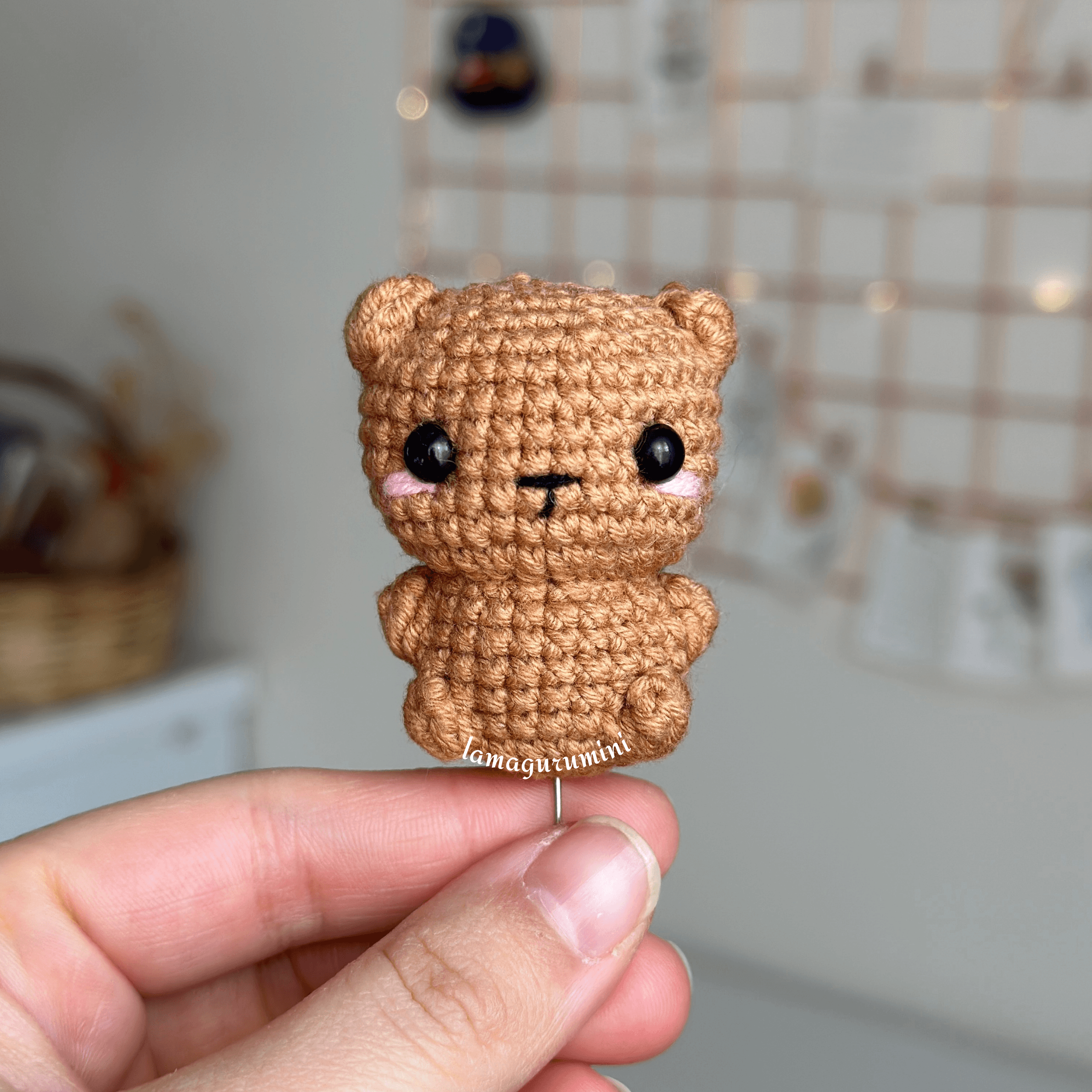 Baby Panda & Bear No-sew Amigurumi Crochet Pattern (PDF) (English)