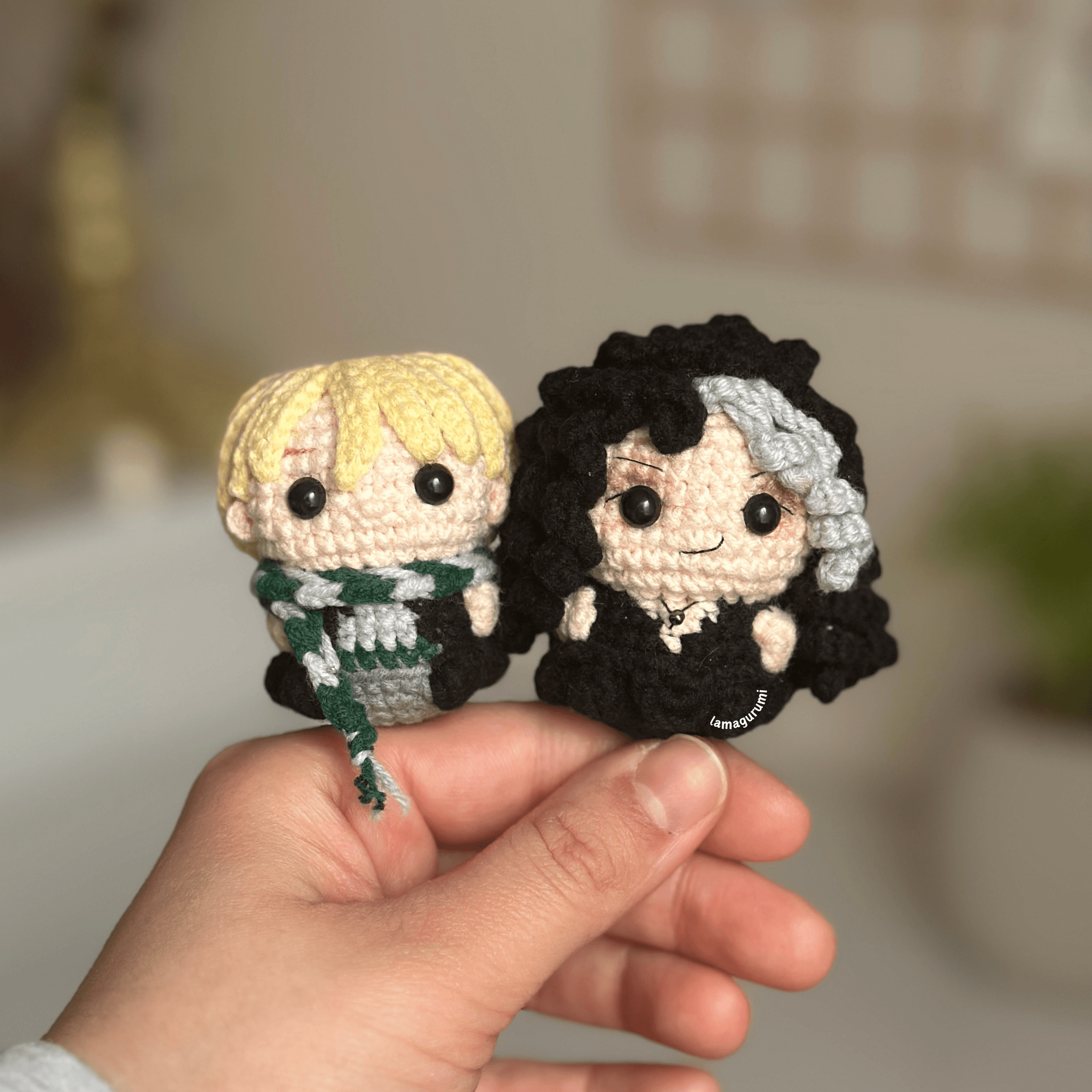 Crochet Pattern for Shadow Witch Amigurumi (PDF) (English)