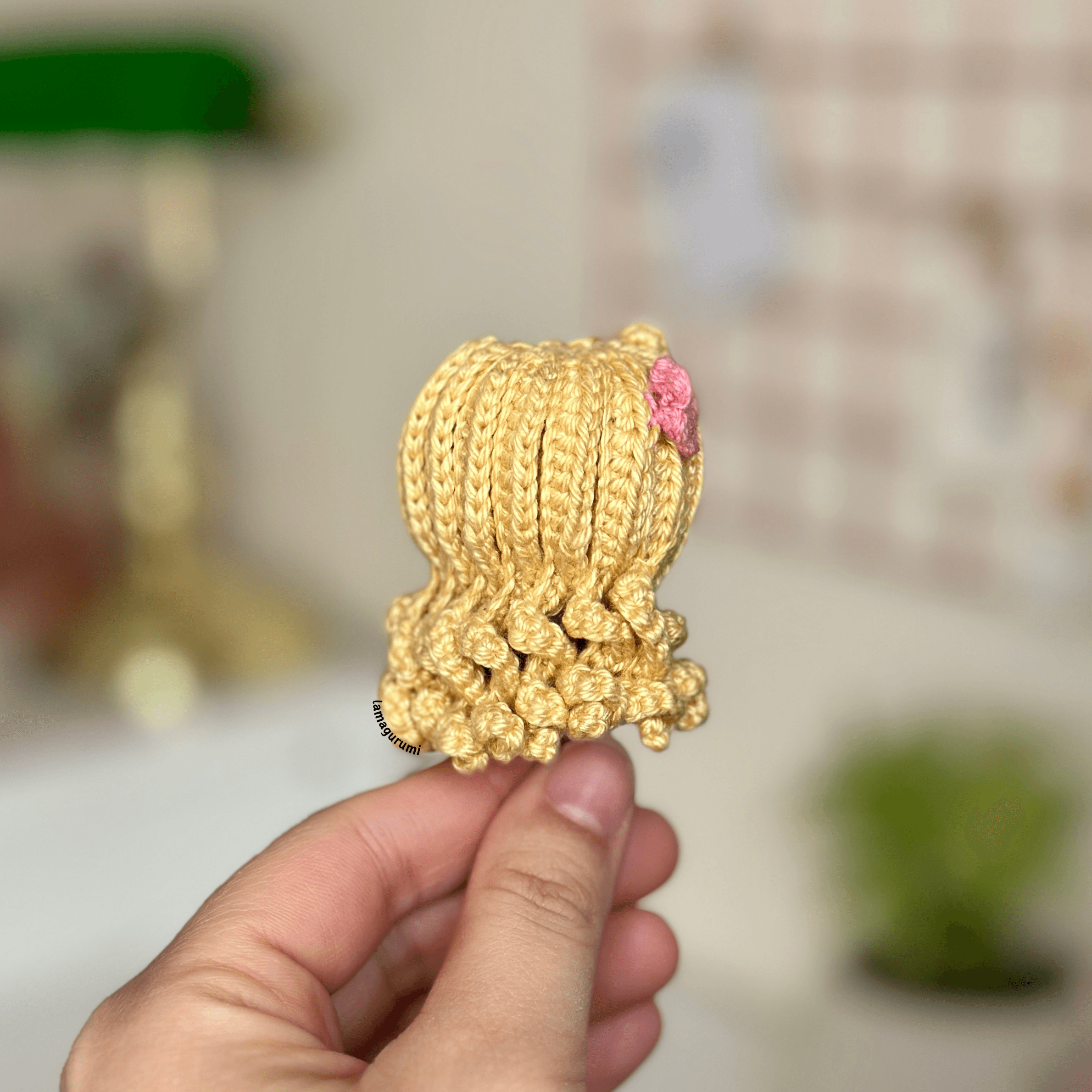 Crochet Pattern for Princess Long Hair Amigurumi (PDF) (English)