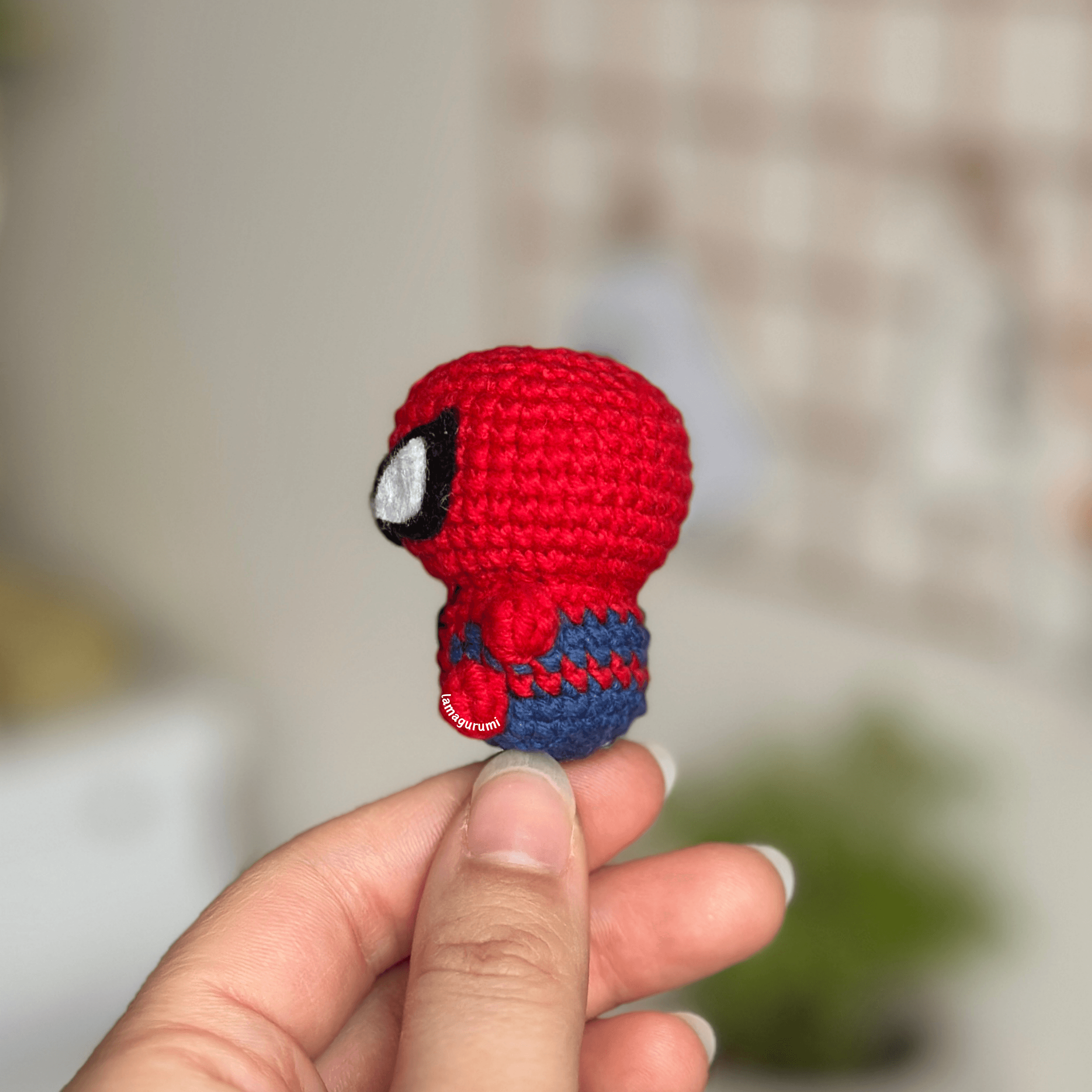 Crochet Pattern for Superhero Spider Amigurumi (English) (PDF)
