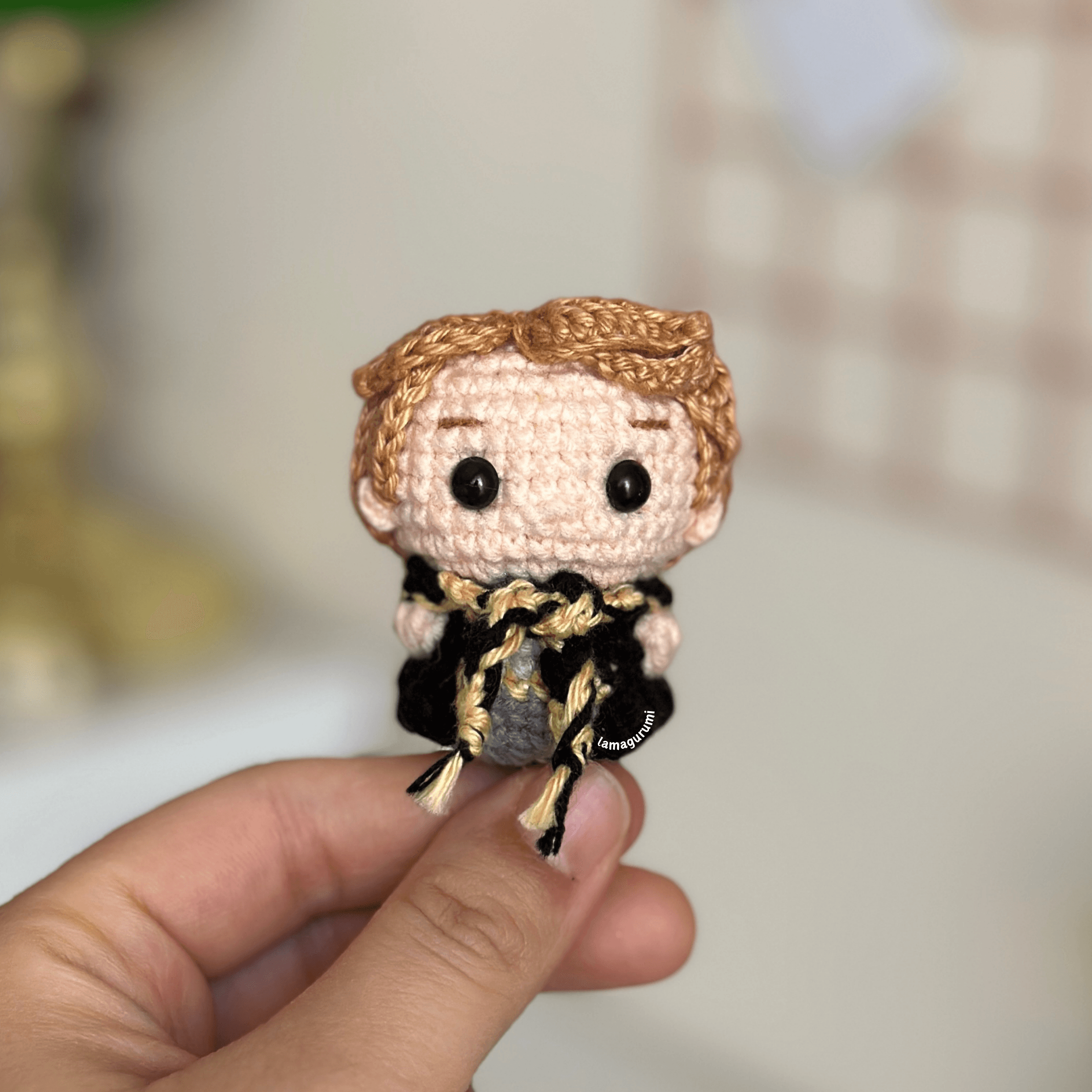Crochet Pattern for The Magic Tournament Hero Amigurumi (PDF) (English)