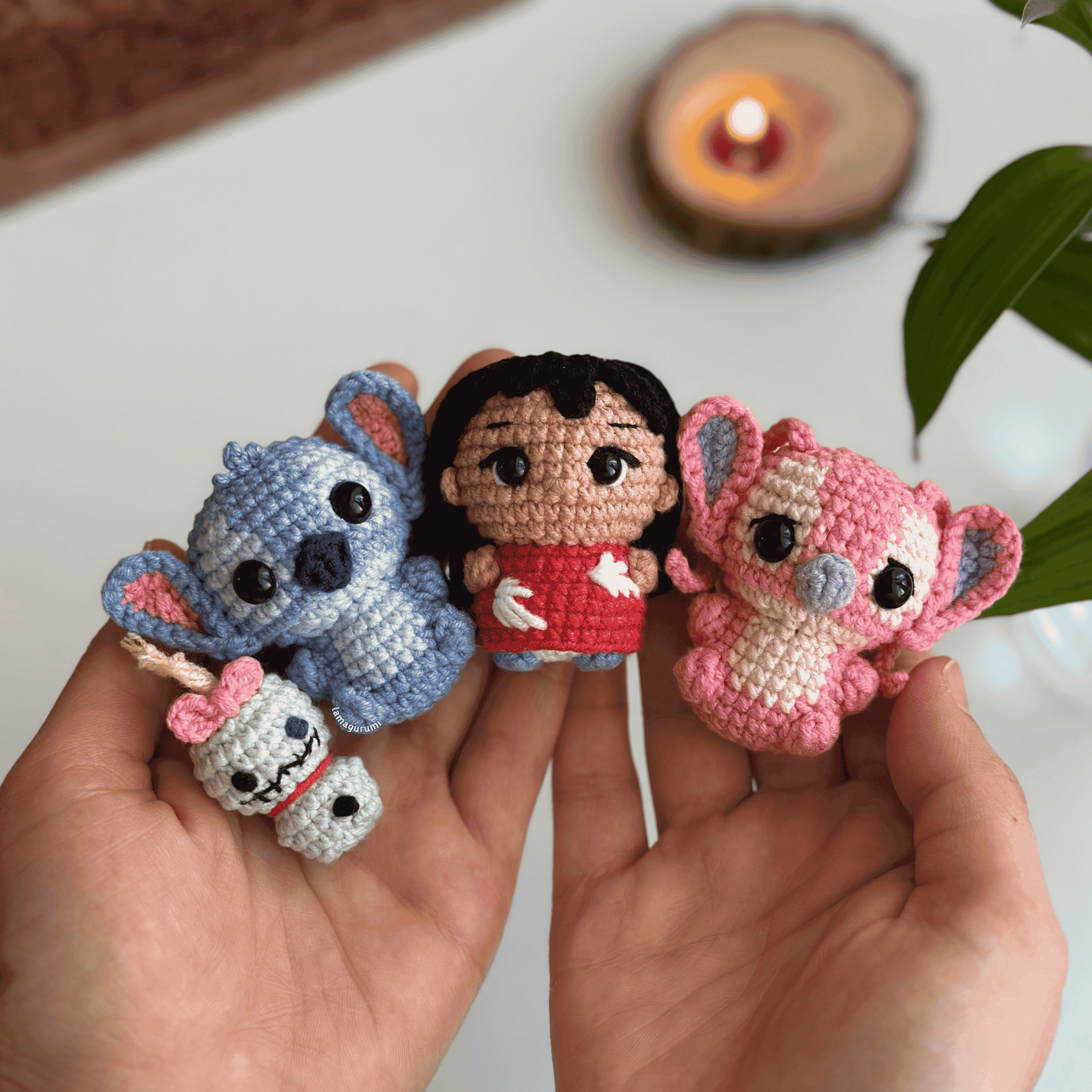Low-Sew 4in1 Bundle PDF Amigurumi Crochet Pattern For Island Girl, Little Alien, Galaxy Girl & Patchwork Buddy (PDF) (English)