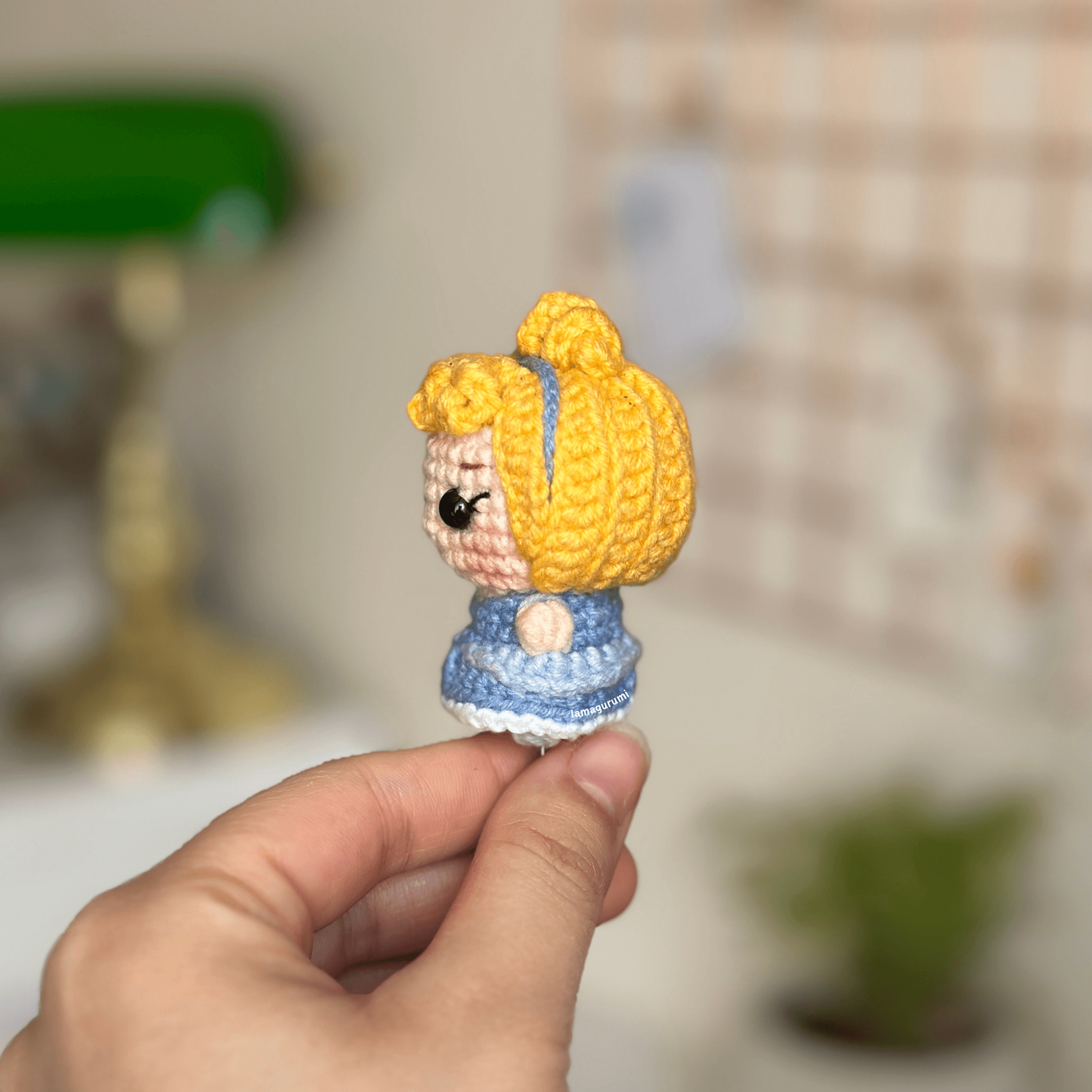 Crochet Pattern for Midnight Magic Princess Amigurumi (PDF) (English)