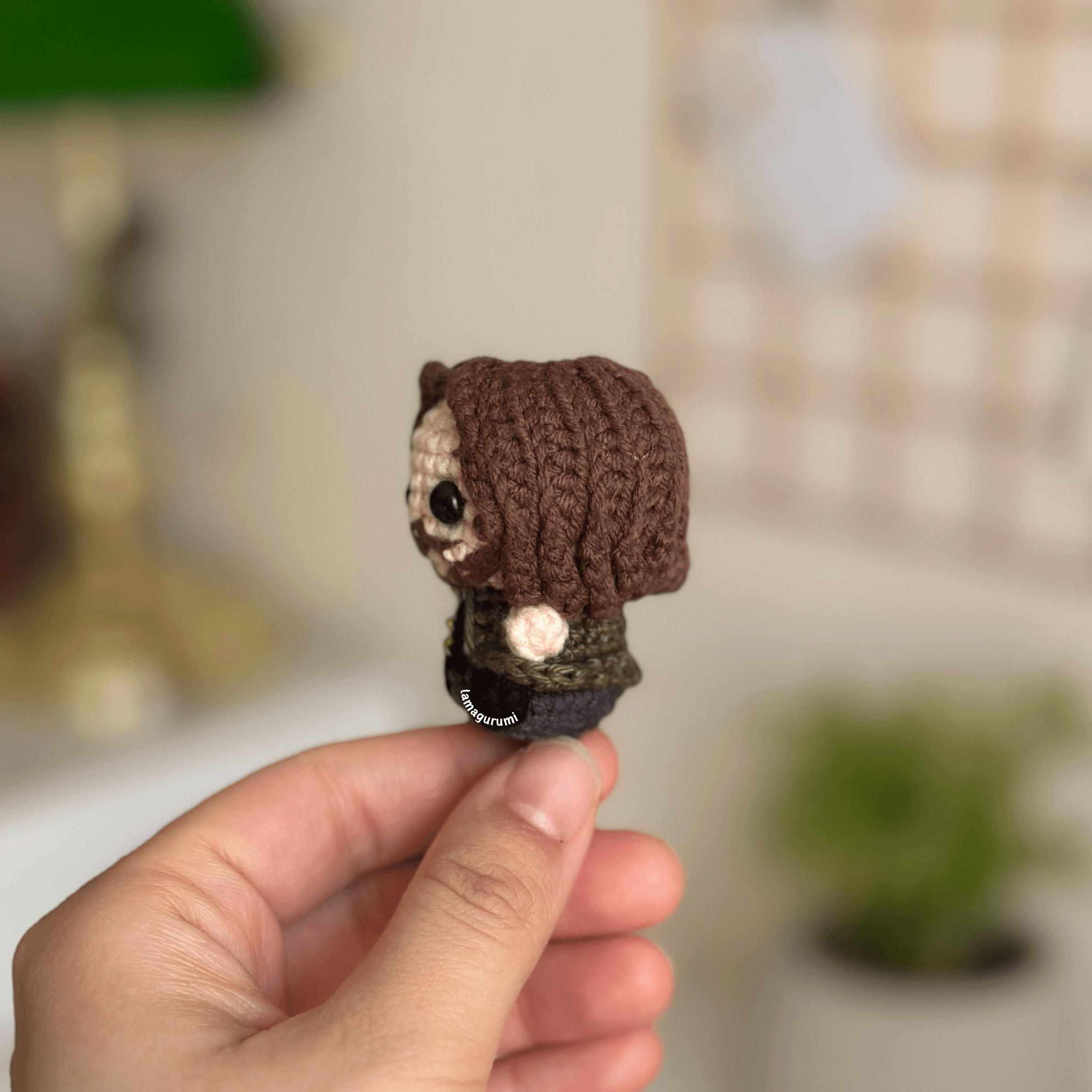 Crochet Pattern for Godfather Wizard Amigurumi (PDF) (English)