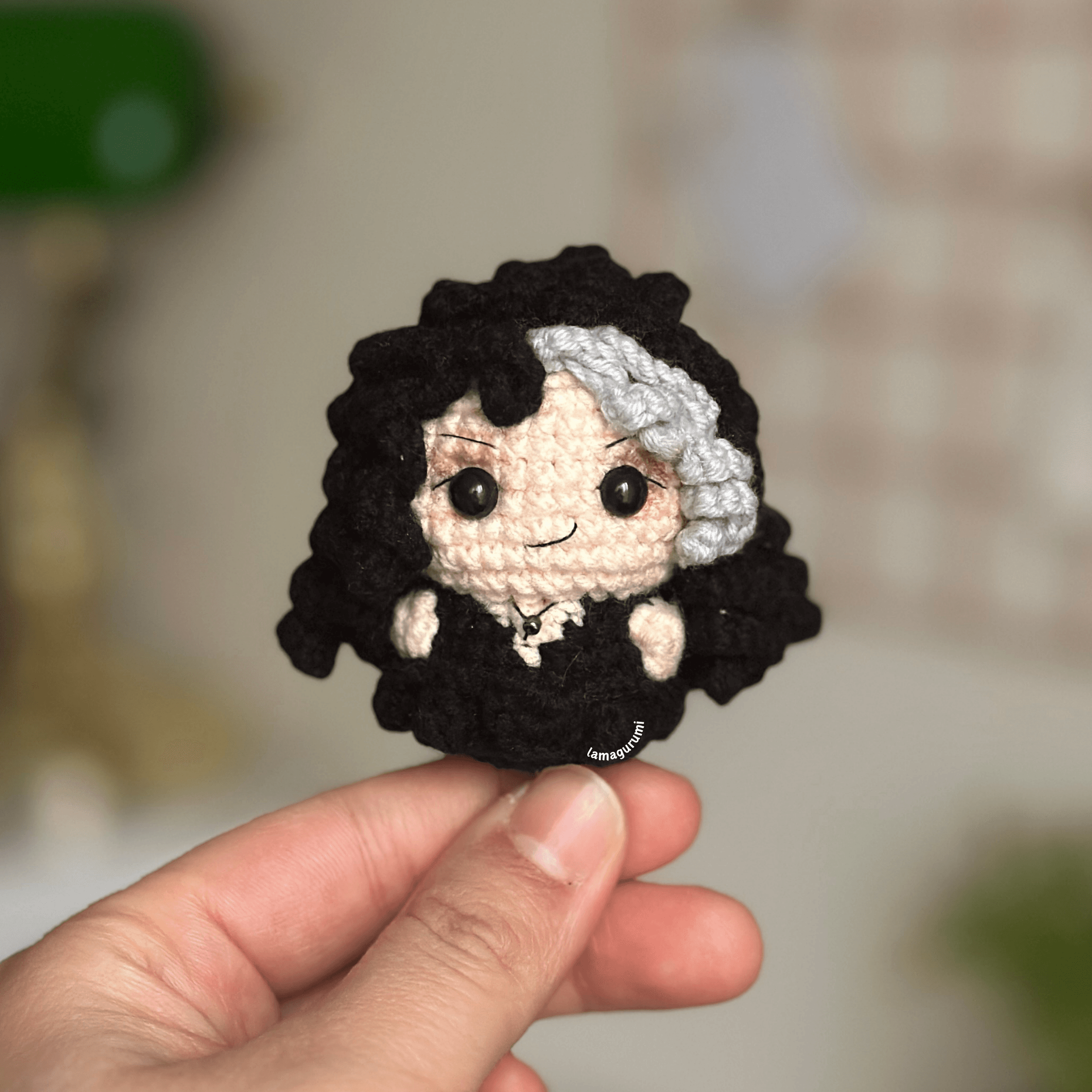 Crochet Pattern for Shadow Witch Amigurumi (PDF) (English)