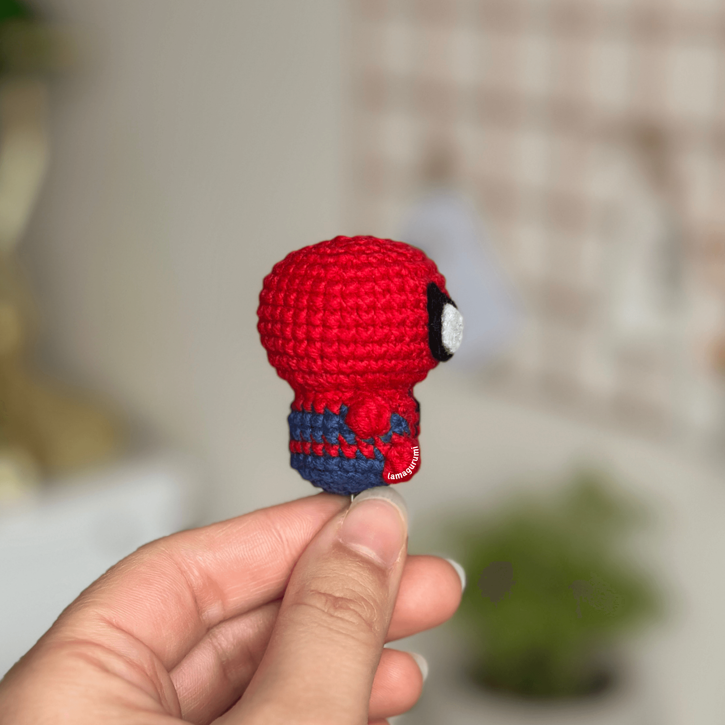 Crochet Pattern for Superhero Spider Amigurumi (English) (PDF)