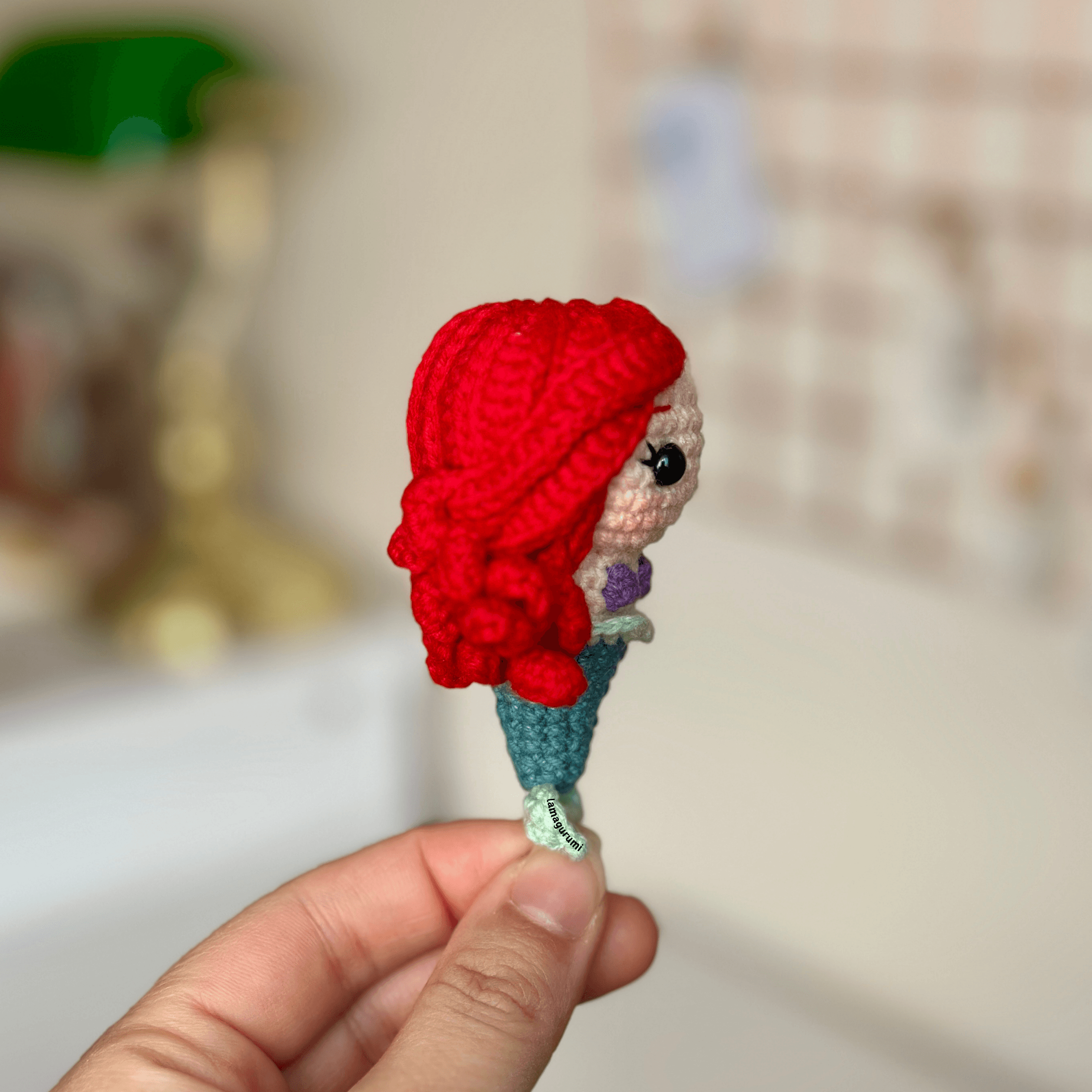 Crochet Pattern for Mermaid Amigurumi (PDF) (English)