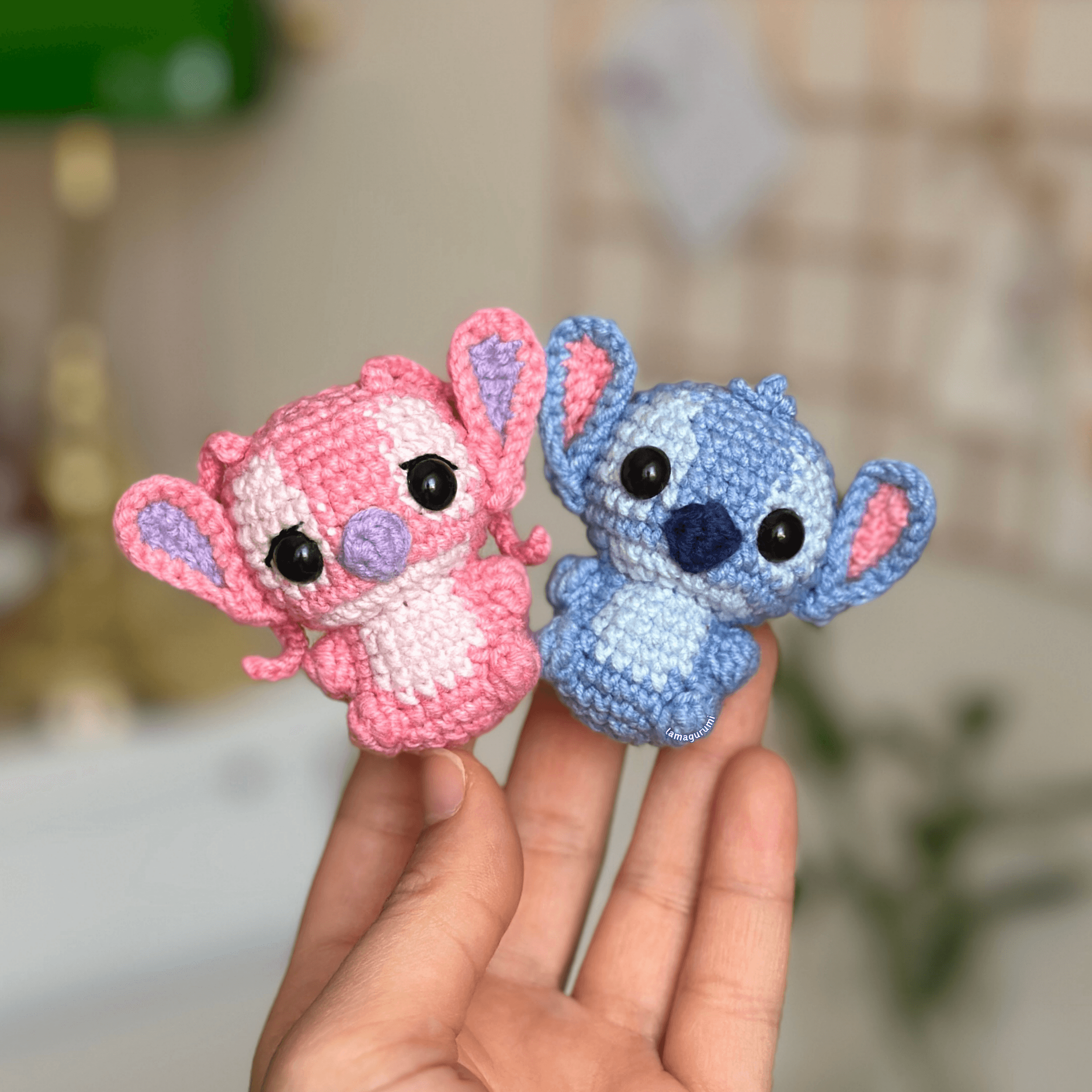 Crochet Pattern for Little Alien & Galaxy Girl Amigurumi (PDF) (English)