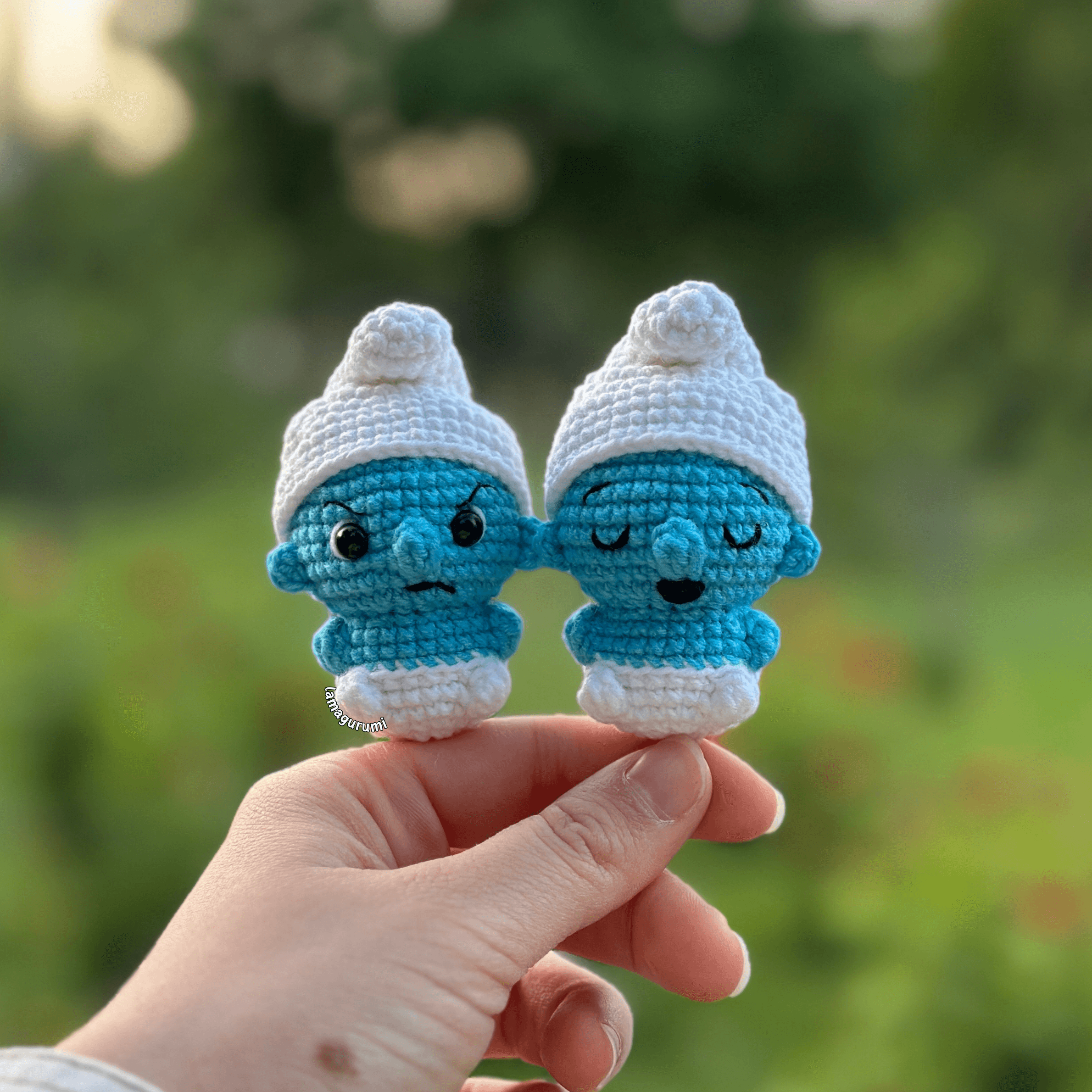 9in1 Crochet Pattern for Tiny Blues Amigurumi (PDF) (English)