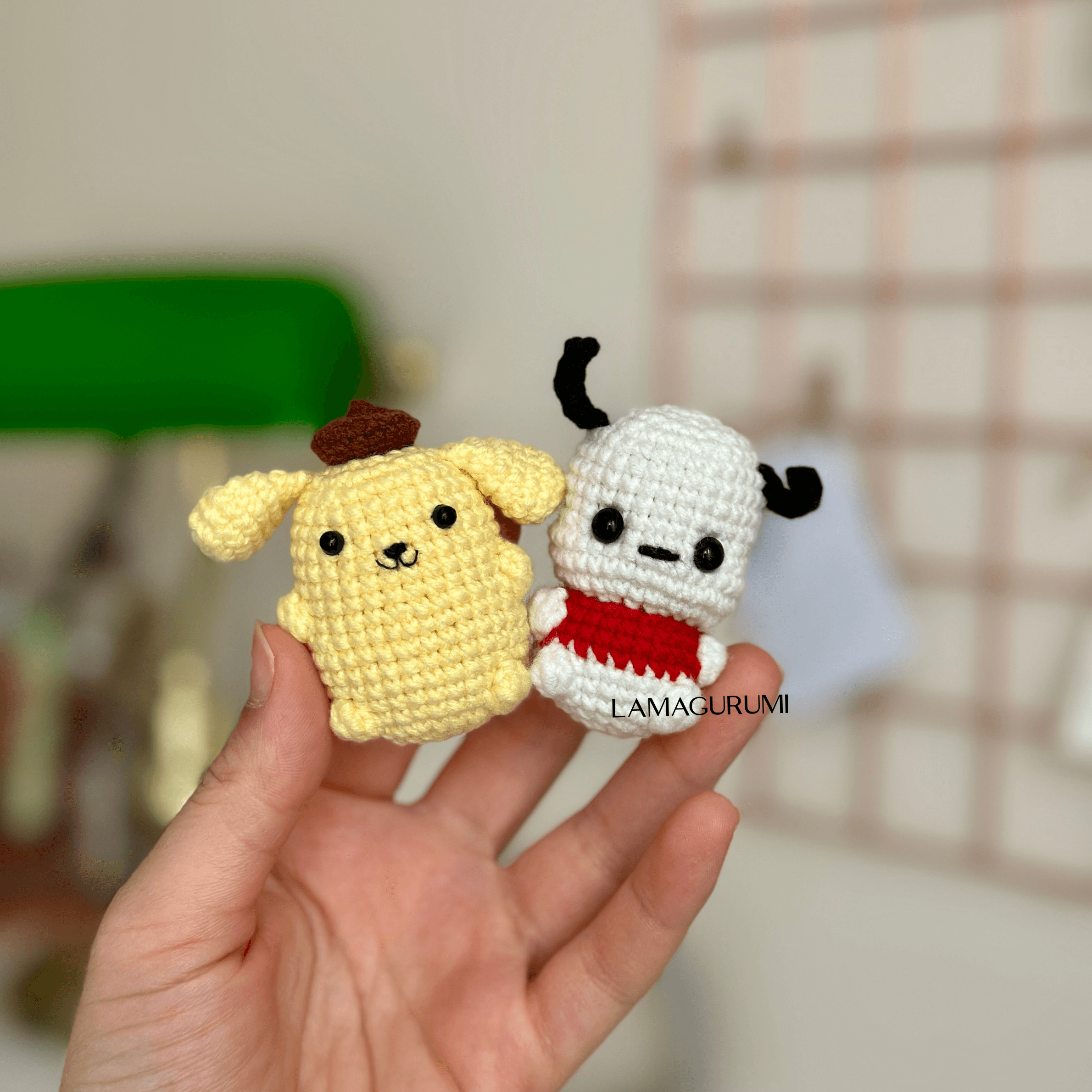 Crochet Pattern for Pudding Dog Amigurumi (English) (PDF)