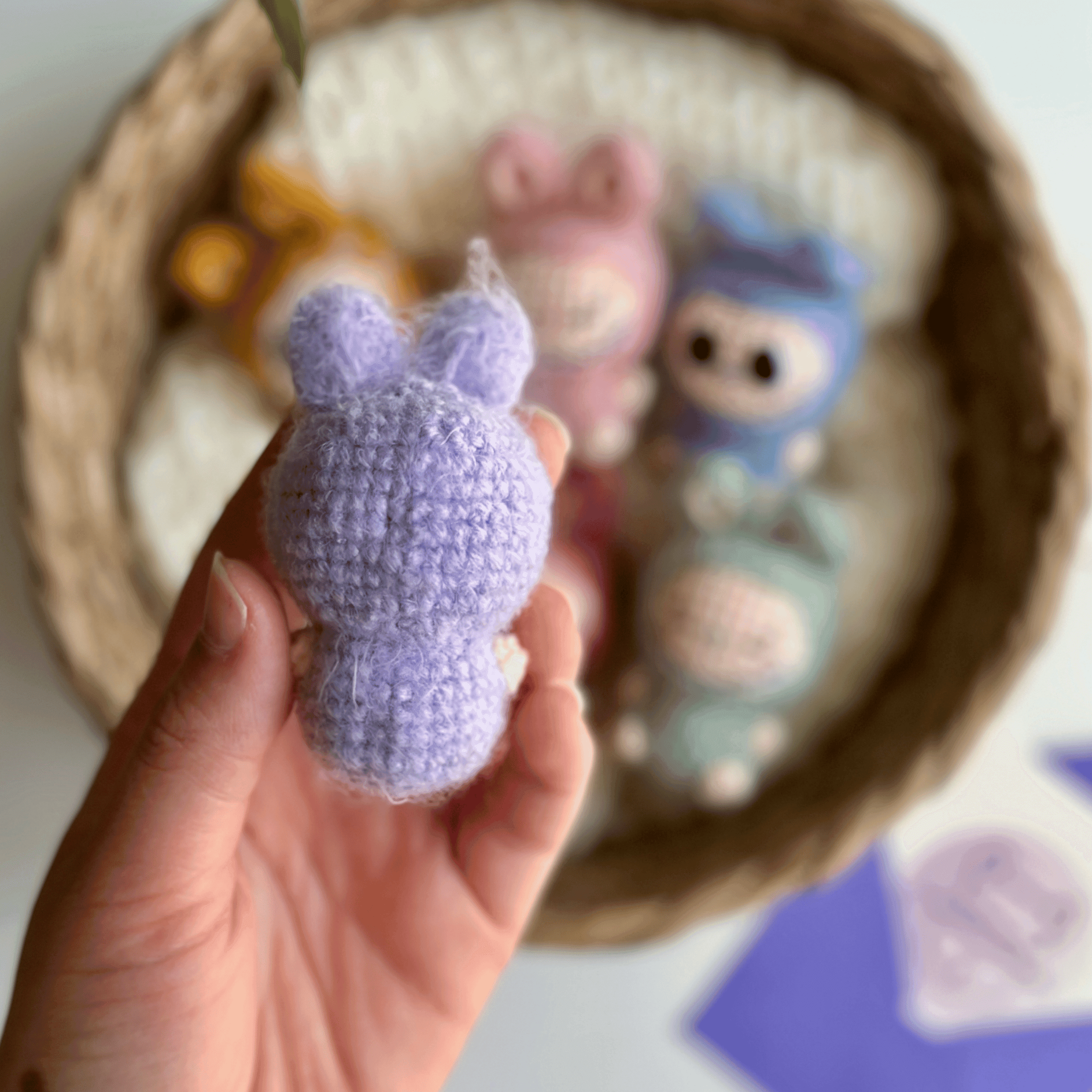 Crochet Pattern for Cute Fang-toothed Buddy Amigurumi (PDF) (English)