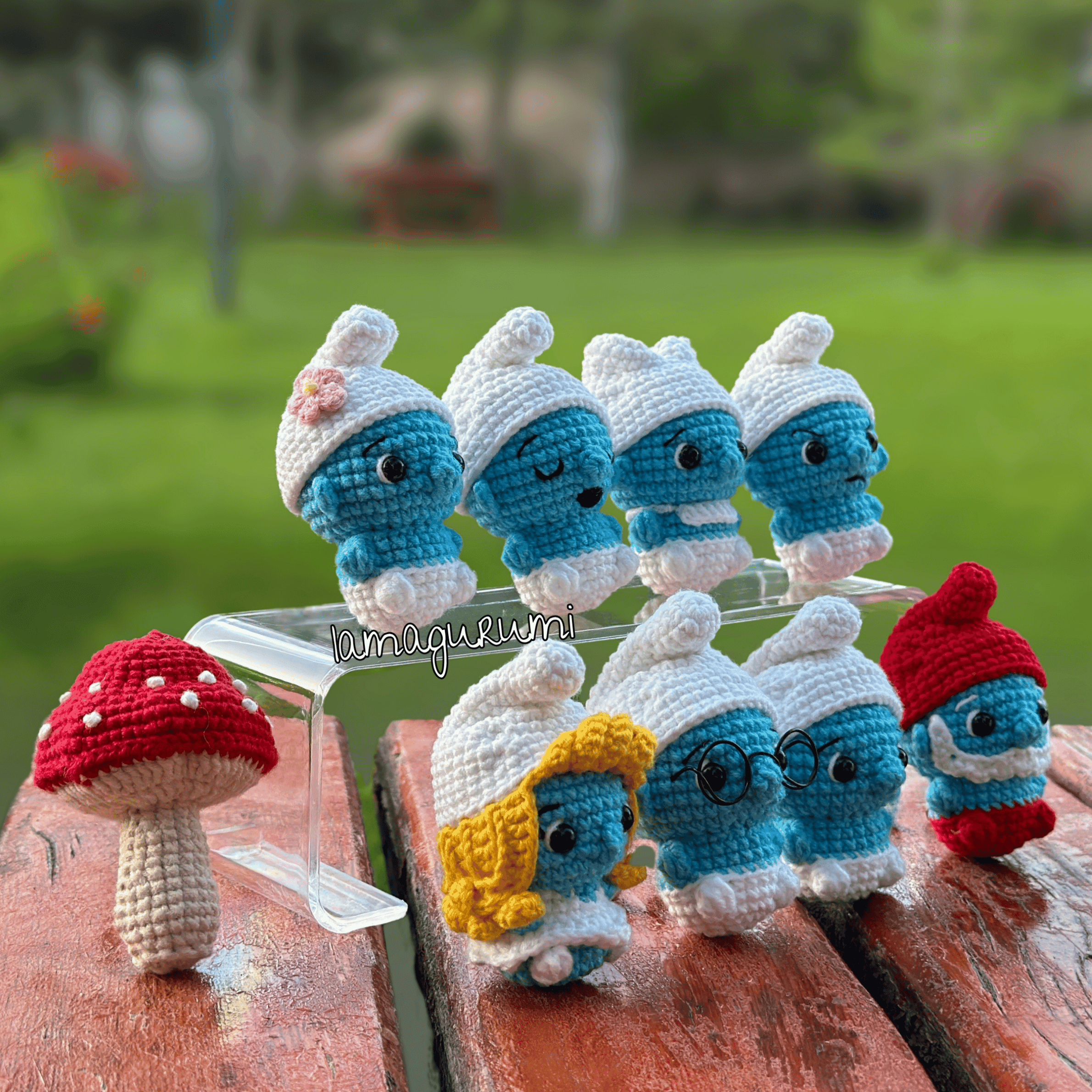 9in1 Crochet Pattern for Tiny Blues Amigurumi (PDF) (English)