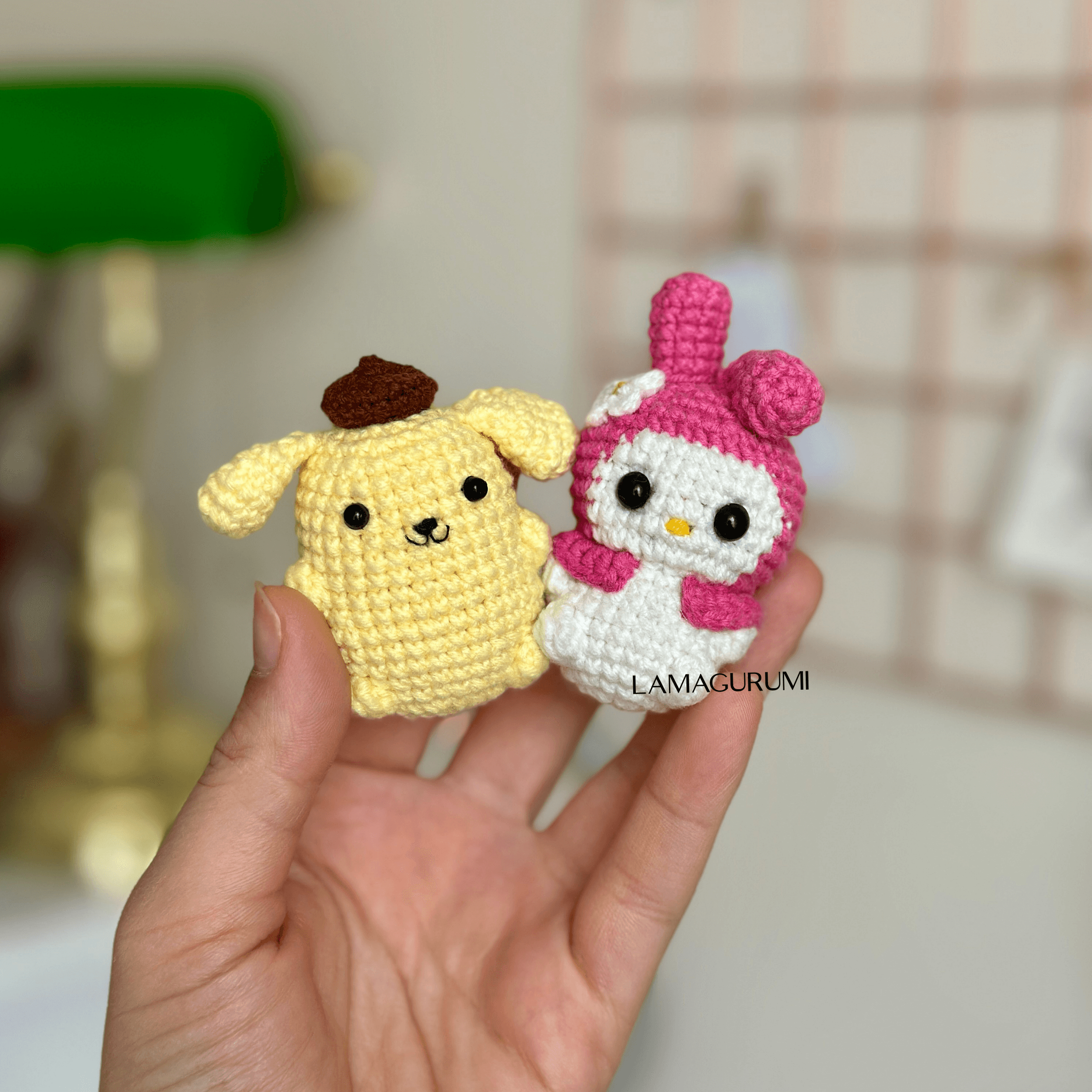 Crochet Pattern for Pudding Dog Amigurumi (English) (PDF)