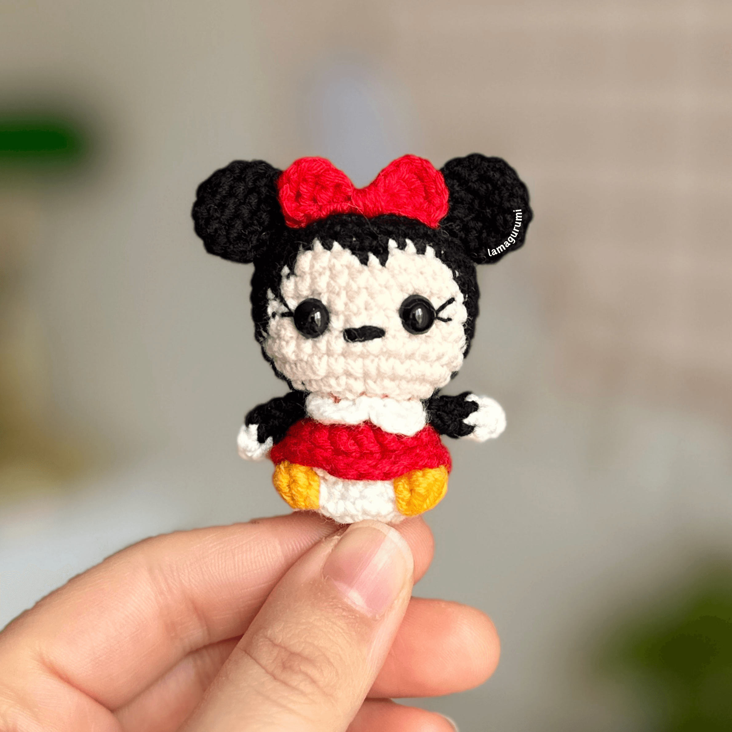Crochet Pattern for Mouse Couple Amigurumi (PDF) (English)