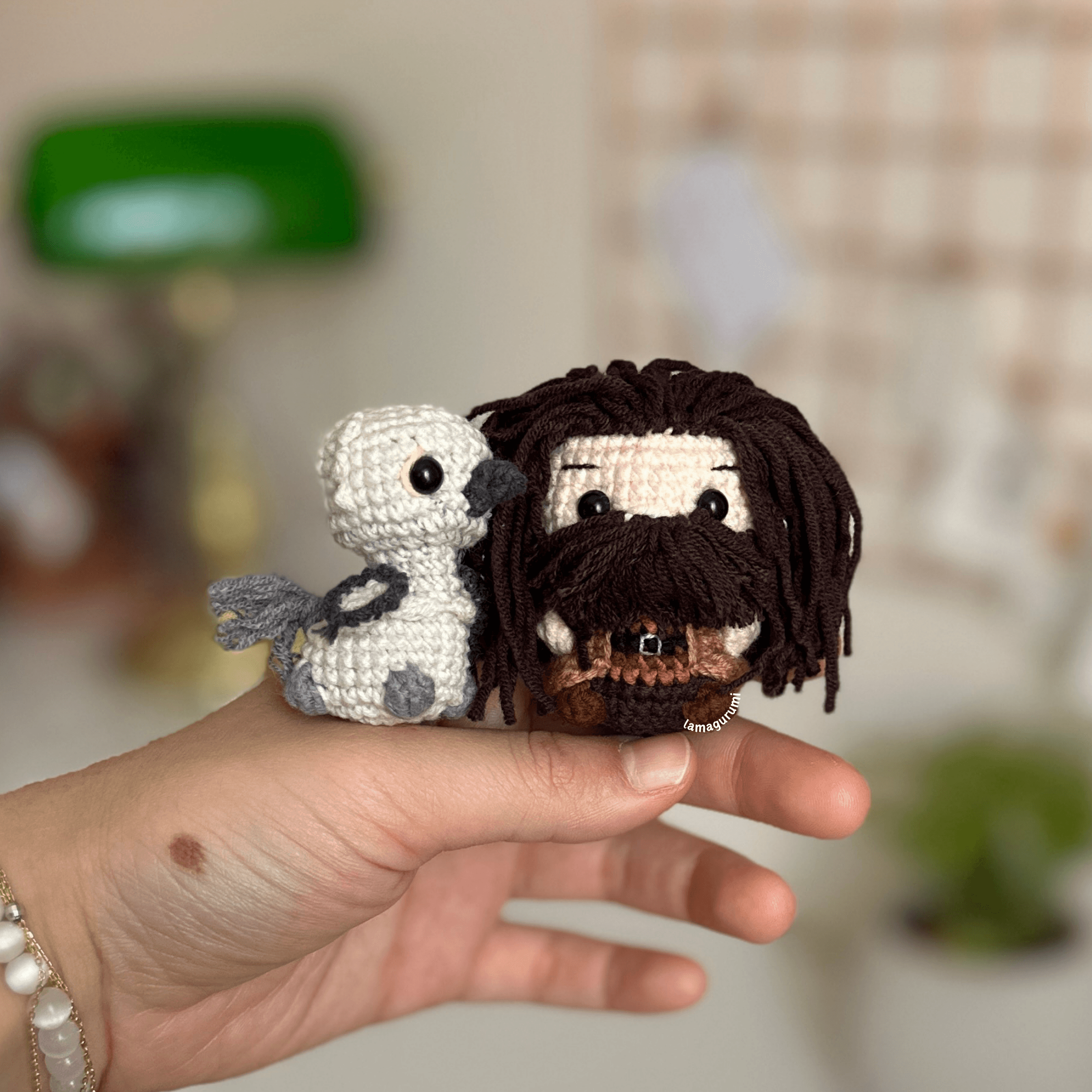 Crochet Pattern for Majestic Hippogriff Amigurumi (PDF) (English)