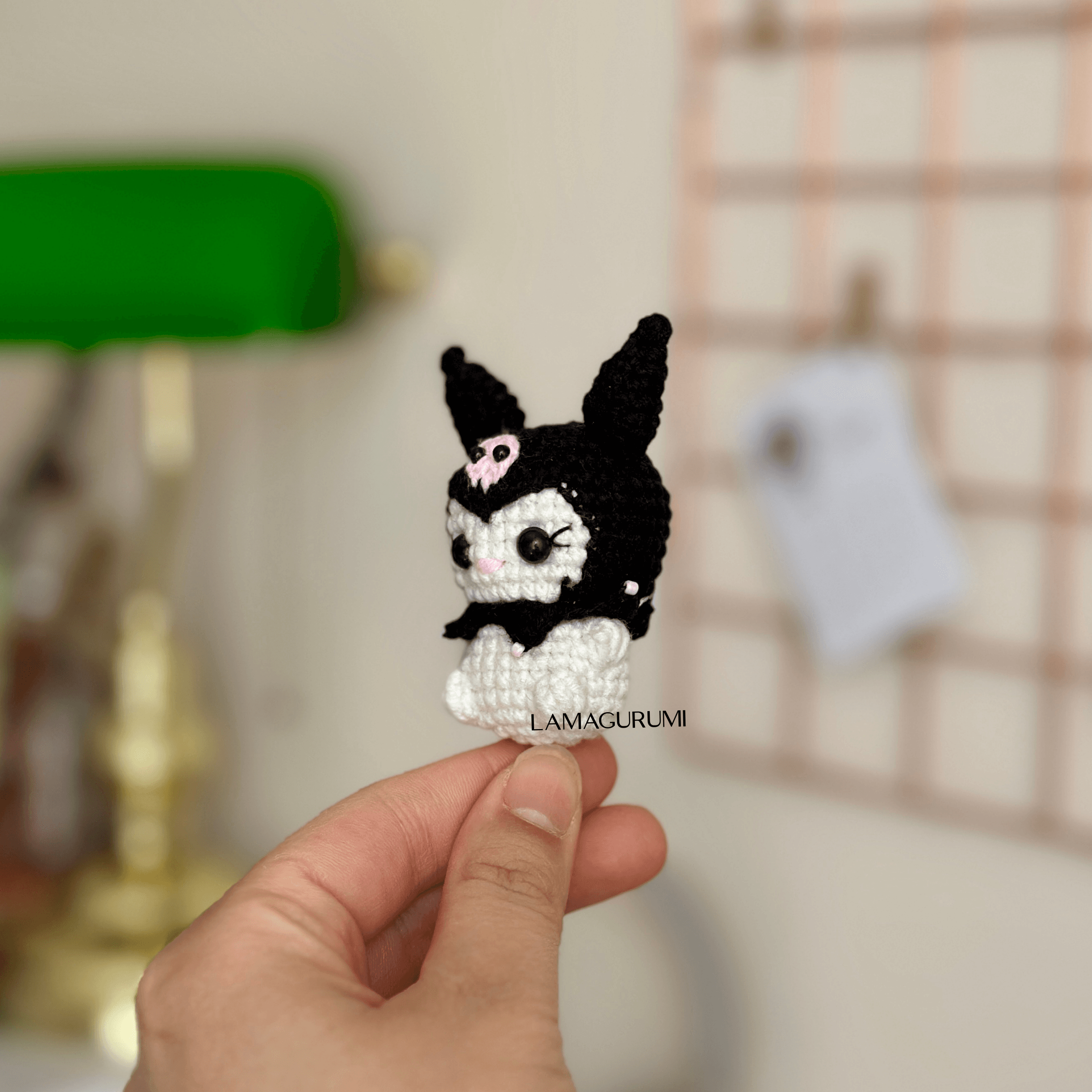 Crochet Pattern for Shadow Bunny Amigurumi (English) (PDF)