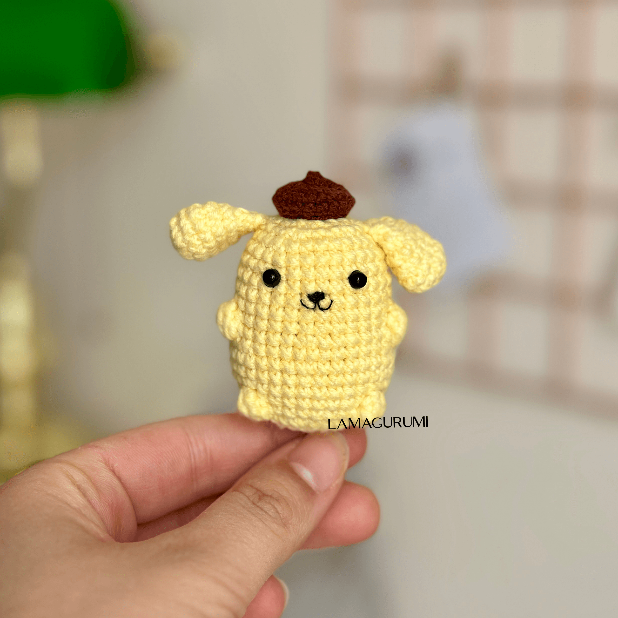 Crochet Pattern for Pudding Dog Amigurumi (English) (PDF)