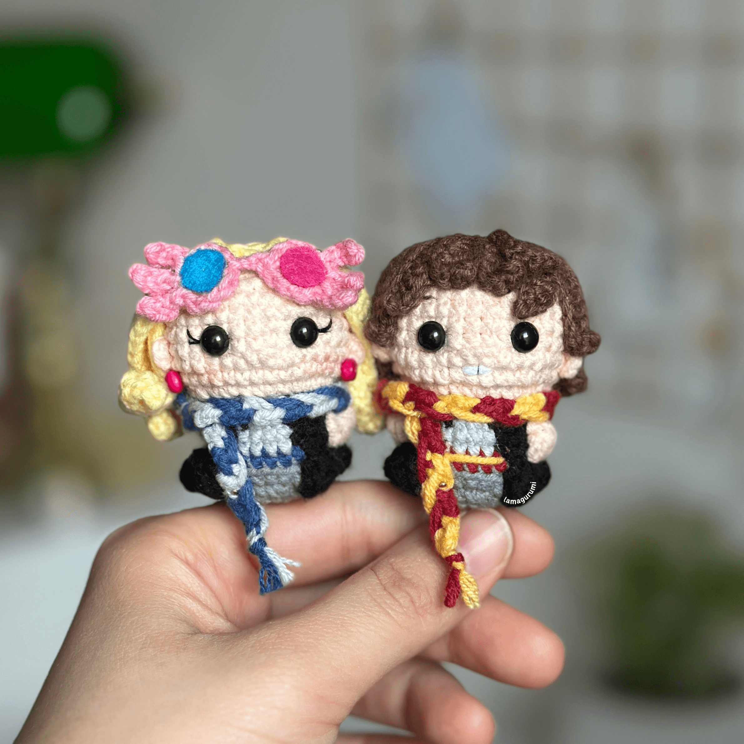Crochet Pattern for Sword-Drawn Wizard Amigurumi (PDF) (English)
