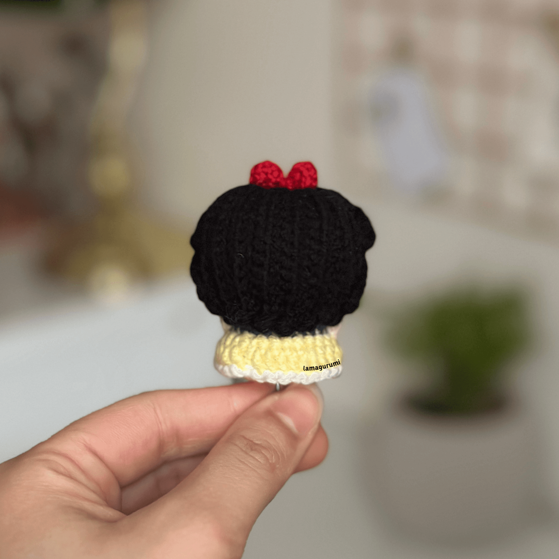 Crochet Pattern for Snowy Princess Amigurumi (PDF) (English)
