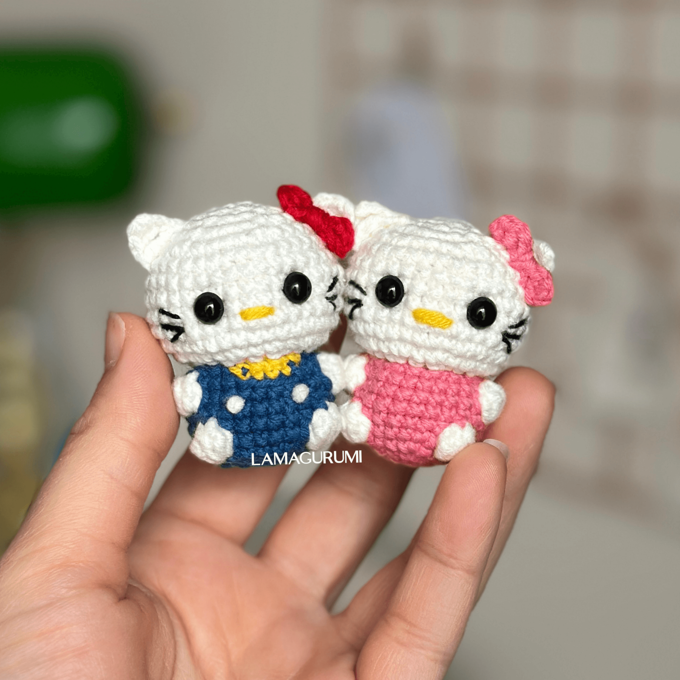 Crochet Pattern for Vanilla Cat Amigurumi (English) (PDF)