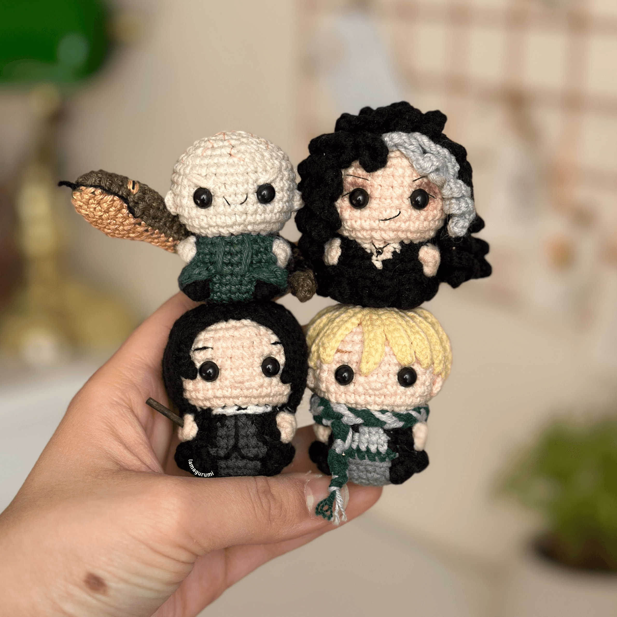 Crochet Pattern for Bad Wizard Boy Amigurumi (PDF) (English)