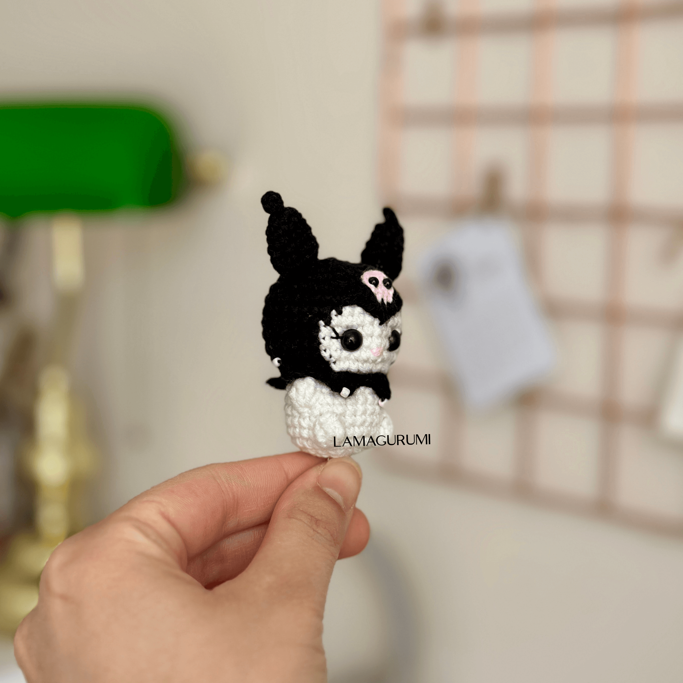 Crochet Pattern for Shadow Bunny Amigurumi (English) (PDF)