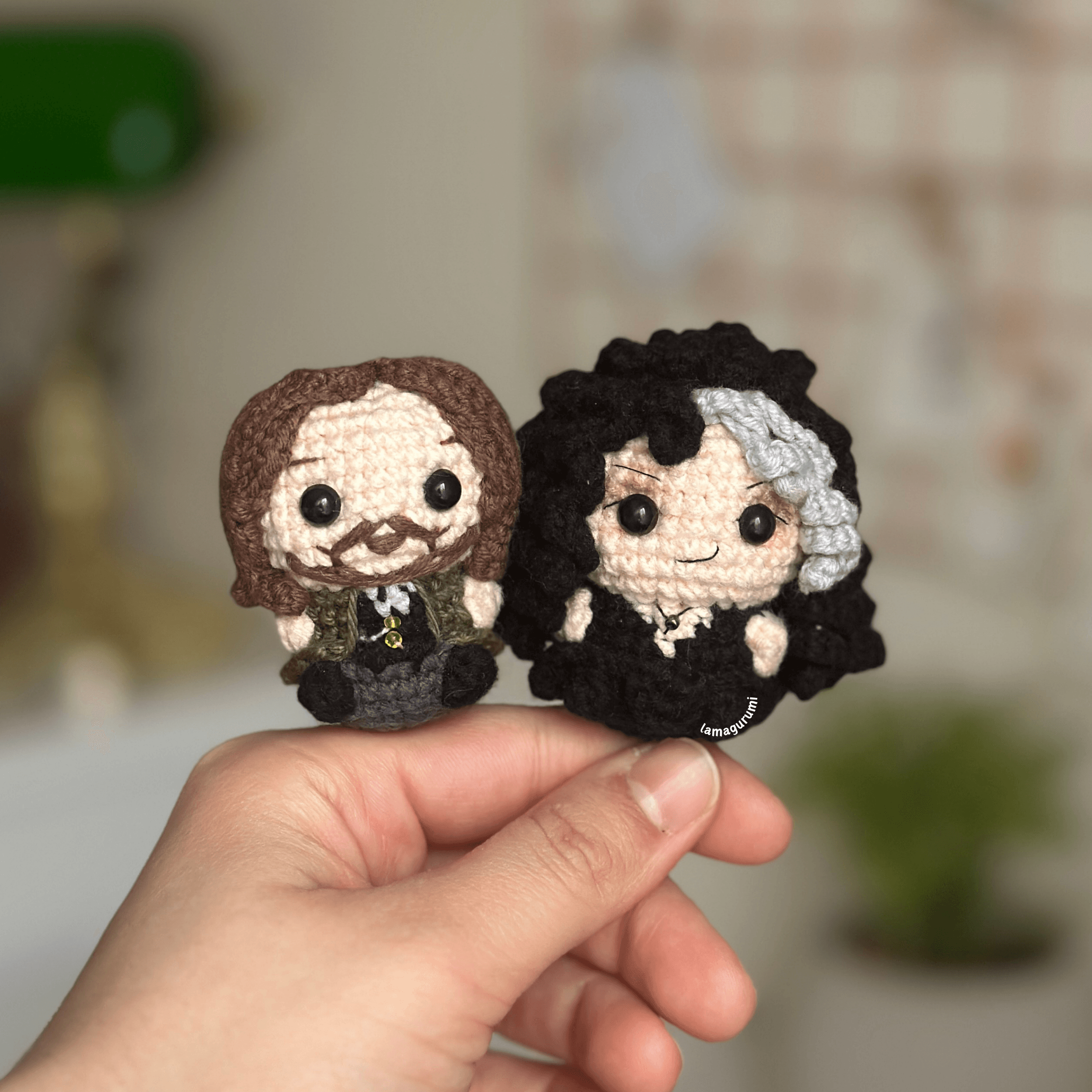 Crochet Pattern for Godfather Wizard Amigurumi (PDF) (English)