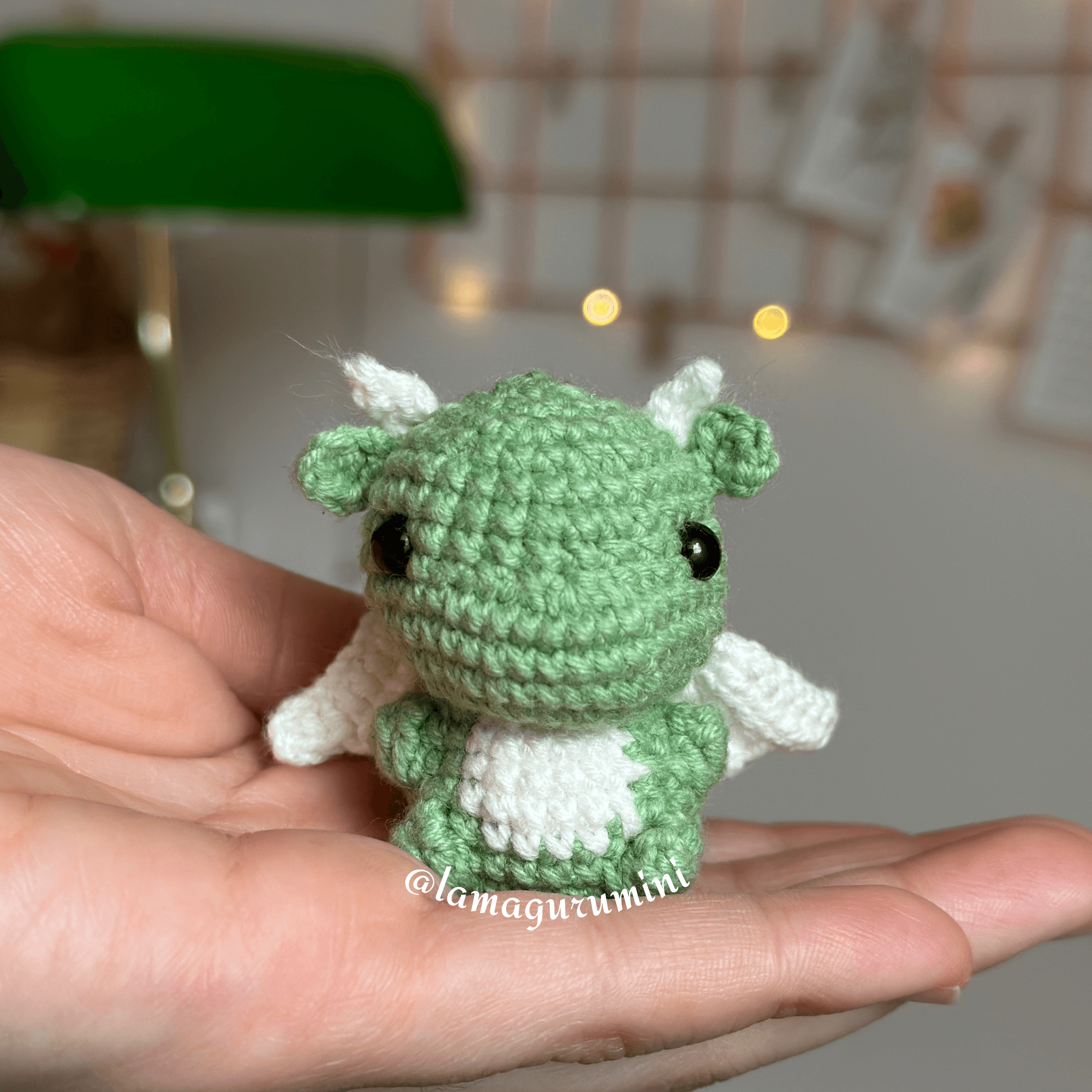 Baby Dragon Amigurumi Crochet Pattern (PDF) (English)